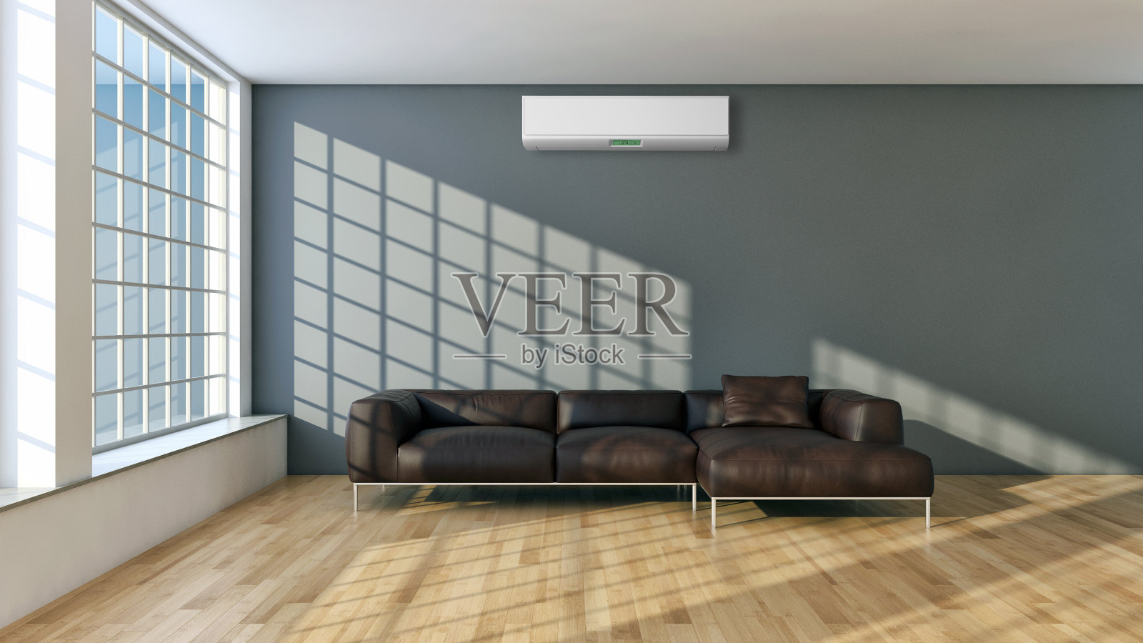 大型豪华现代明亮内饰客厅模型插图3D渲染图像照片摄影图片