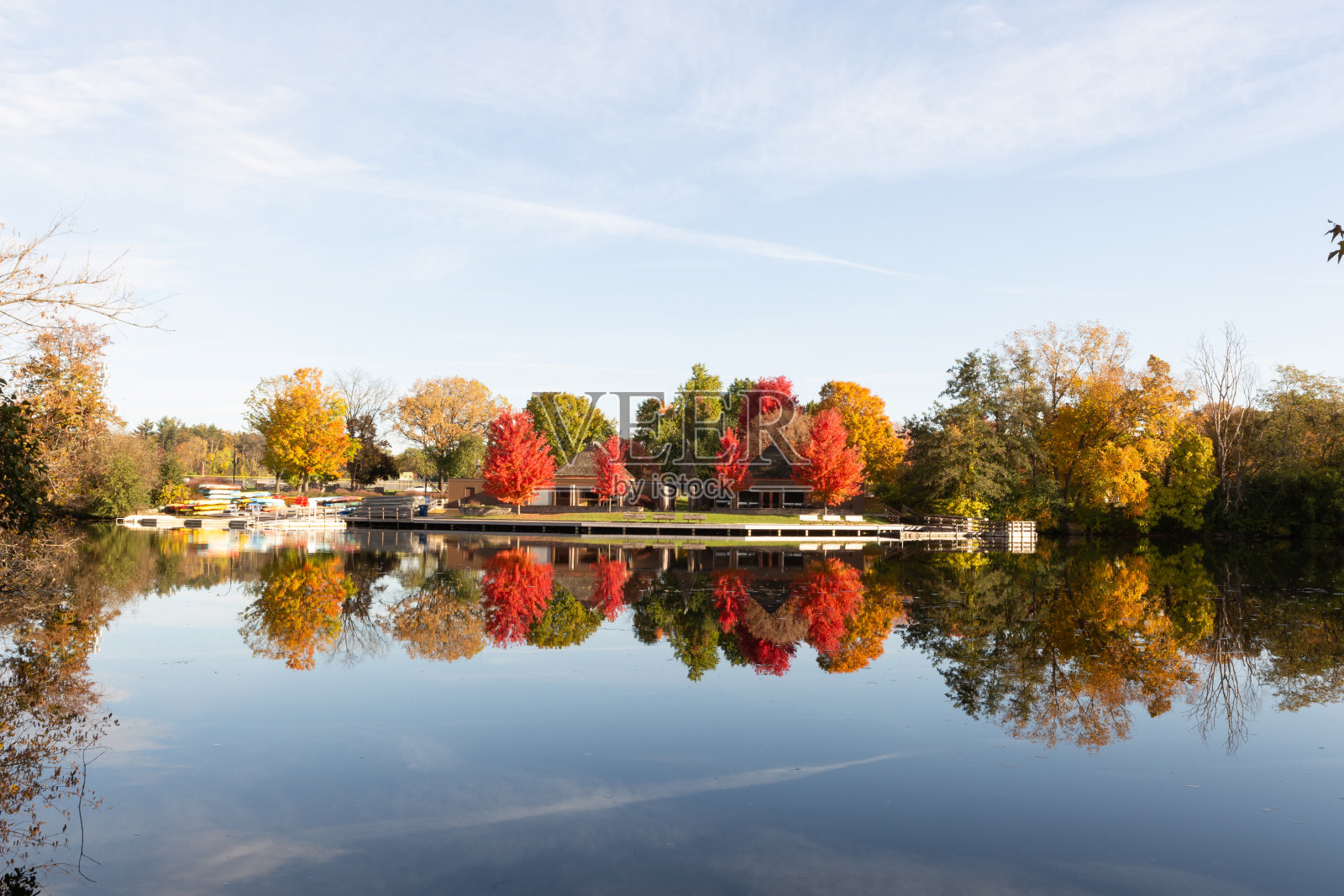密歇根州东南部(安娜堡地区)秋天照片摄影图片