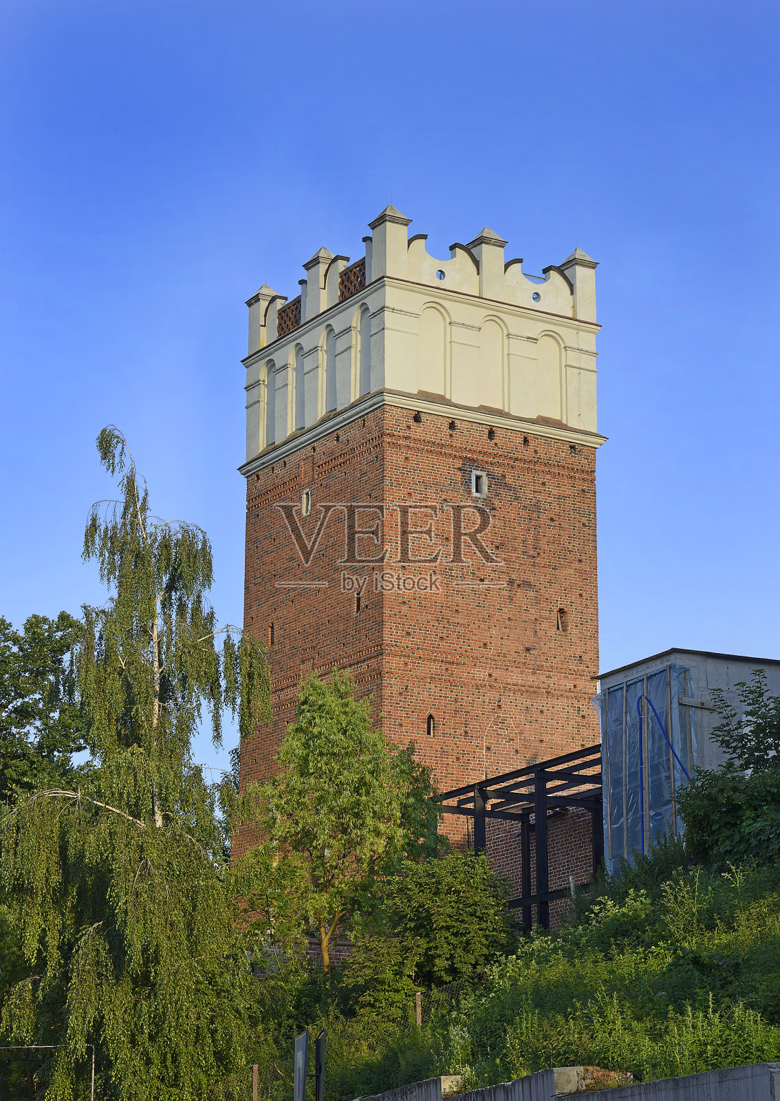 Opatowska门，桑多梅日，波兰照片摄影图片