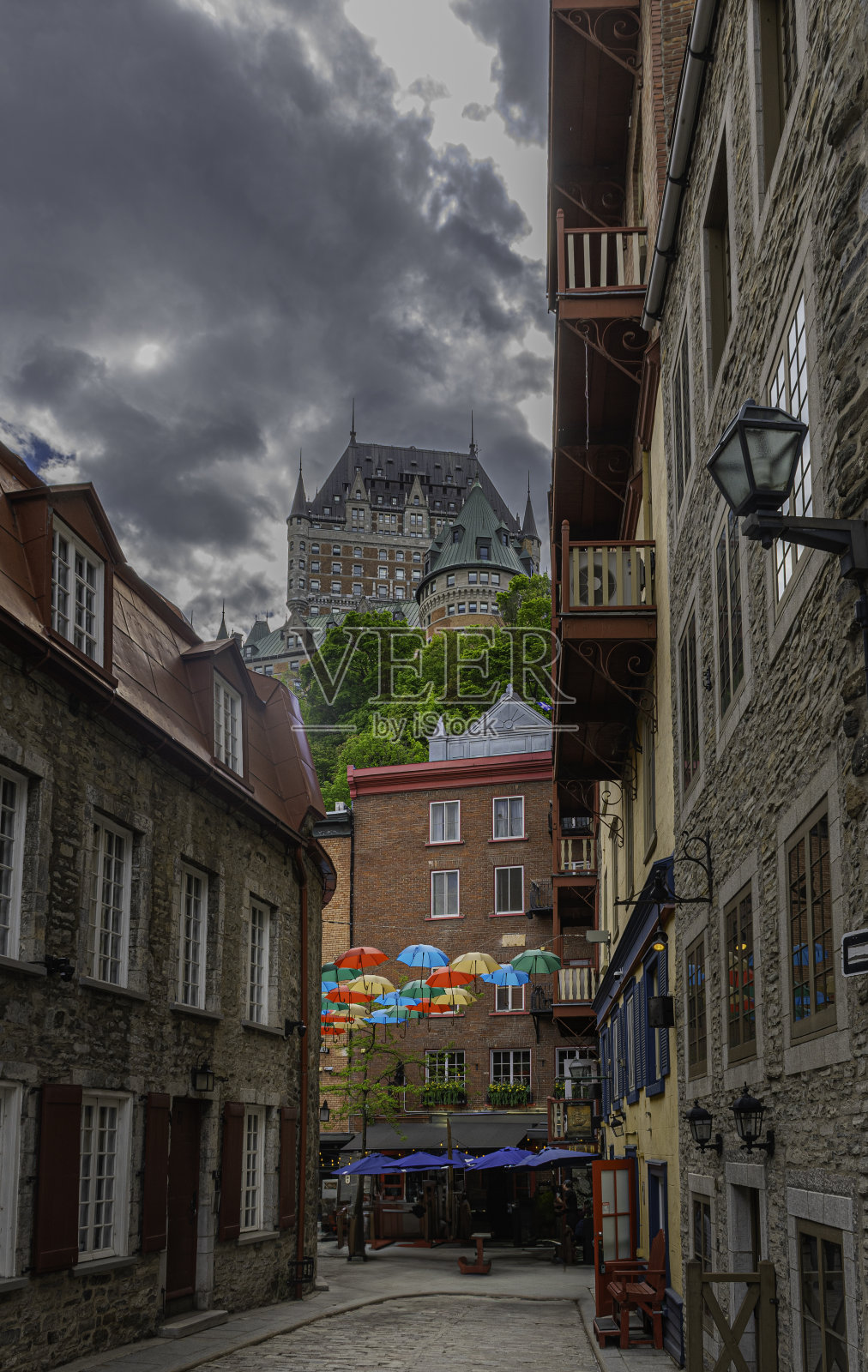 伞巷照片摄影图片