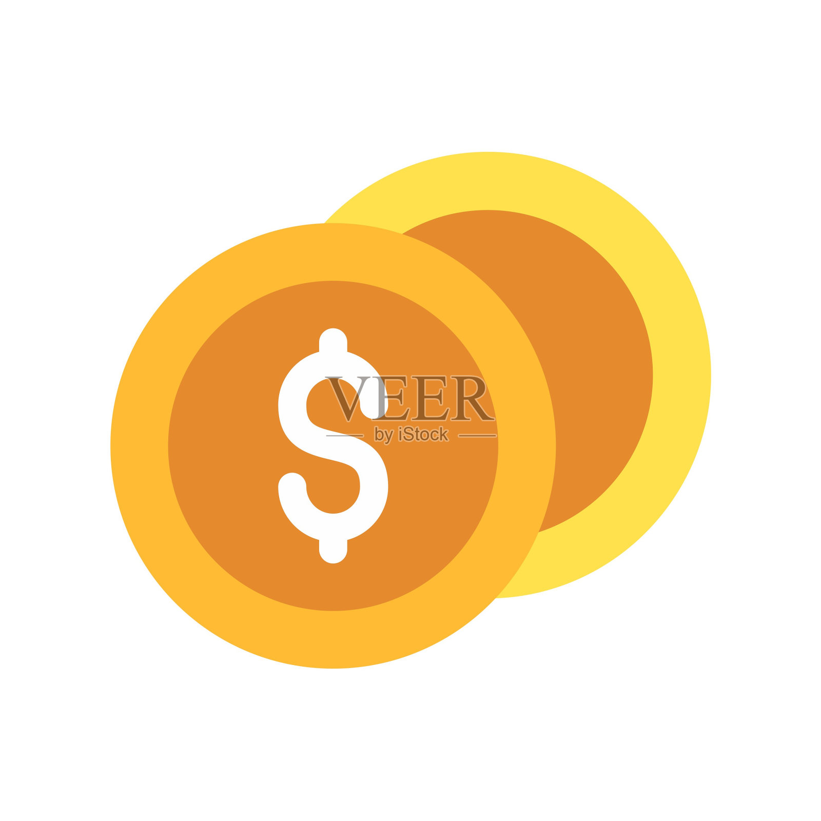 钱的图标插画图片素材