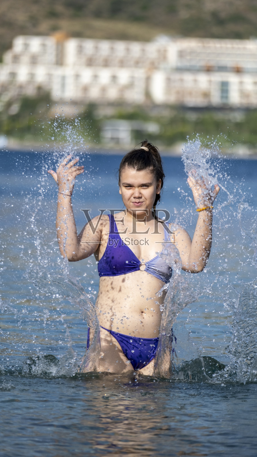 海滩、沙滩与阳光：度假美好时光照片摄影图片