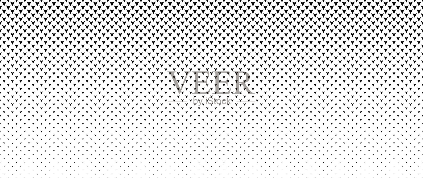 混合黑色箭头在白色的图案和背景，抽象的几何纹理集合设计。插画图片素材