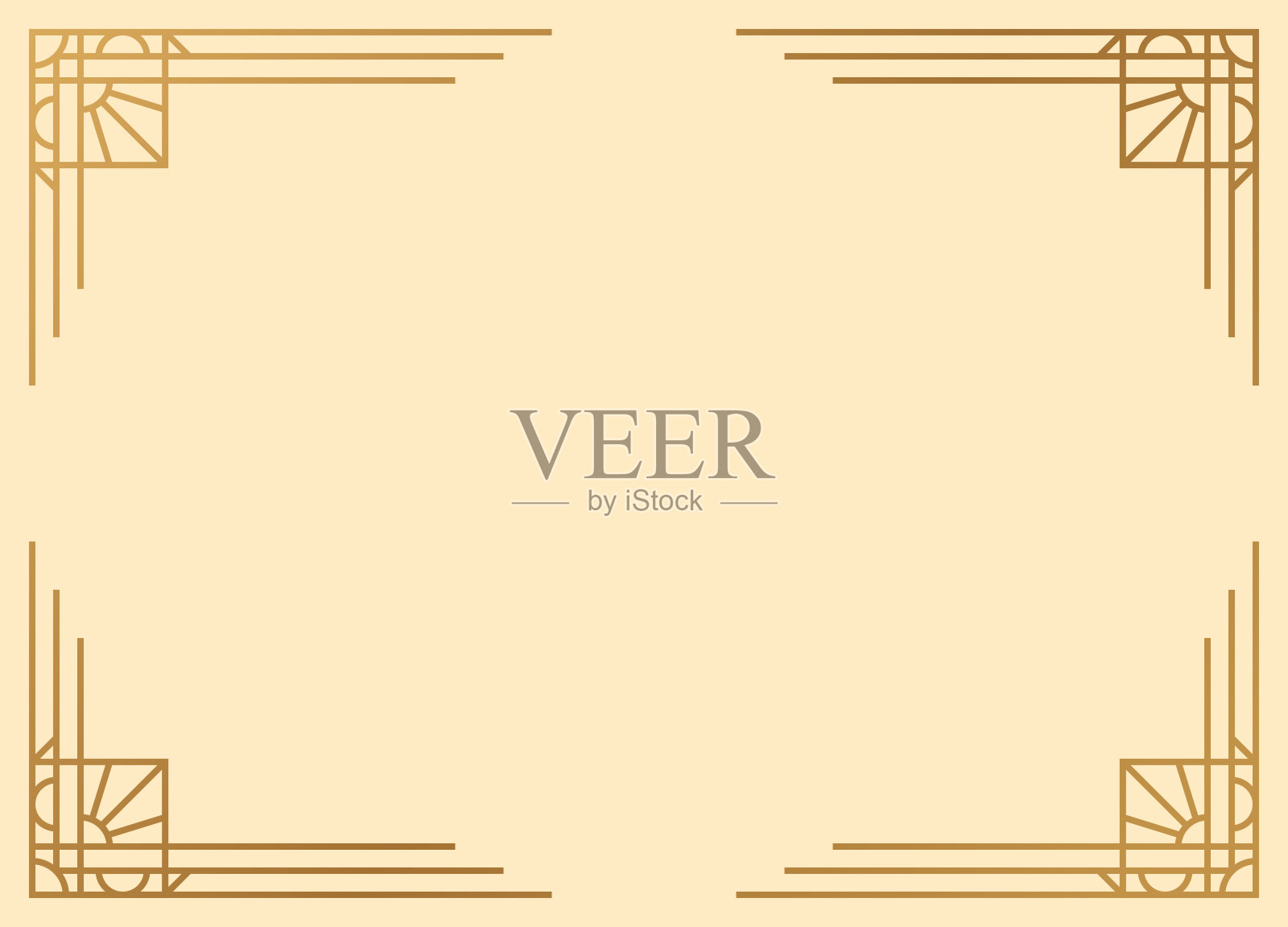 装饰艺术设计框架插画图片素材