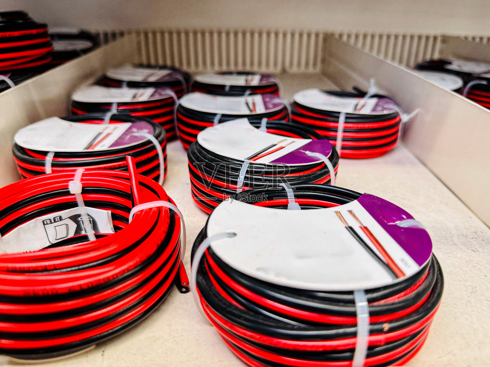 线圈状电线照片摄影图片