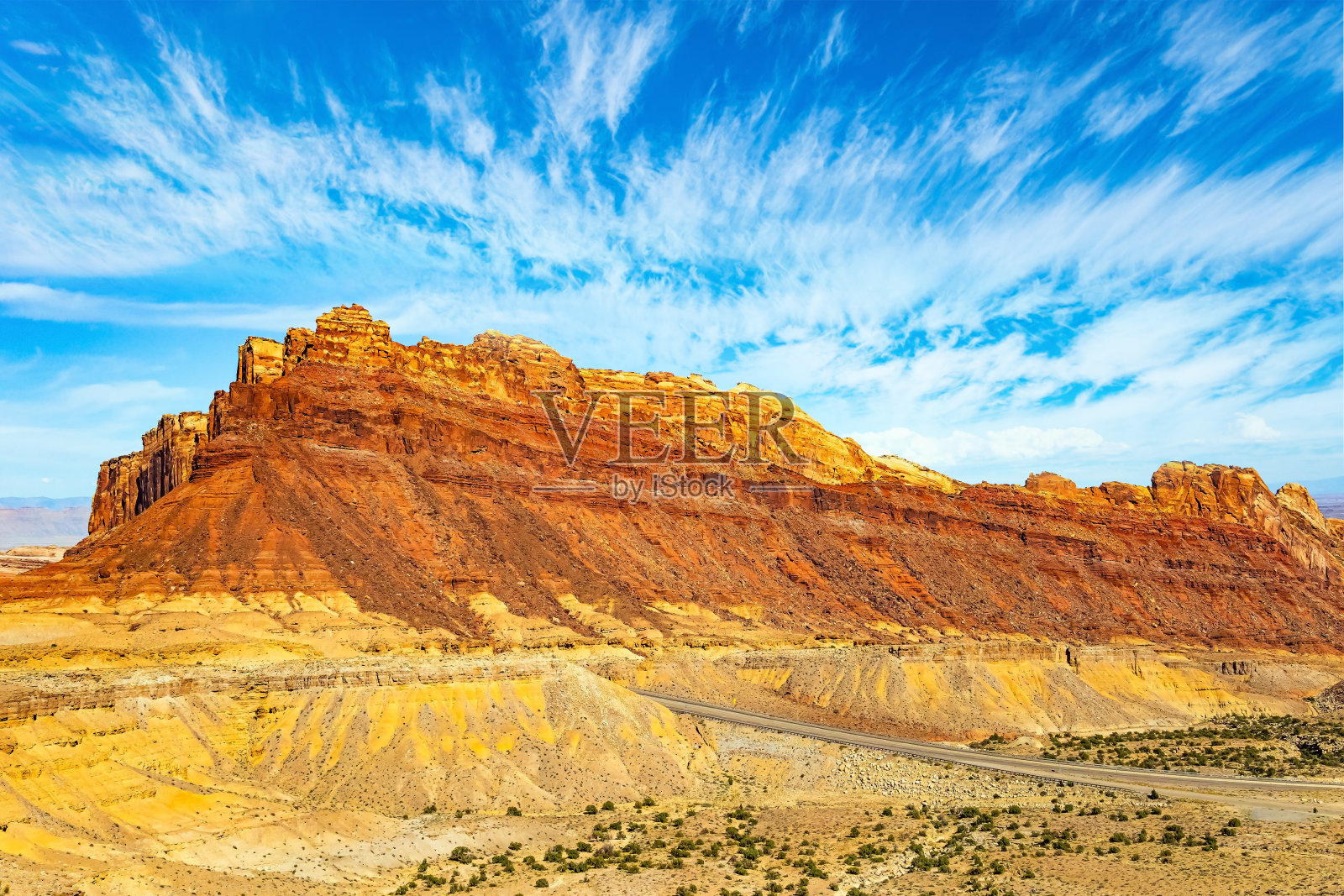 红褐色的风景照片摄影图片