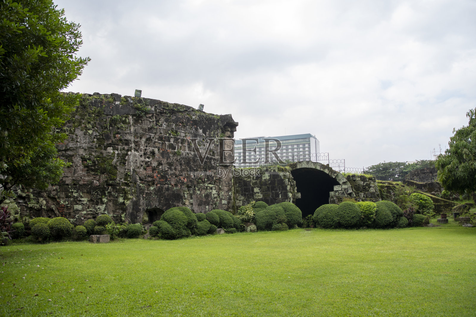Baluarte De San Diego生锈的机车列车照片摄影图片