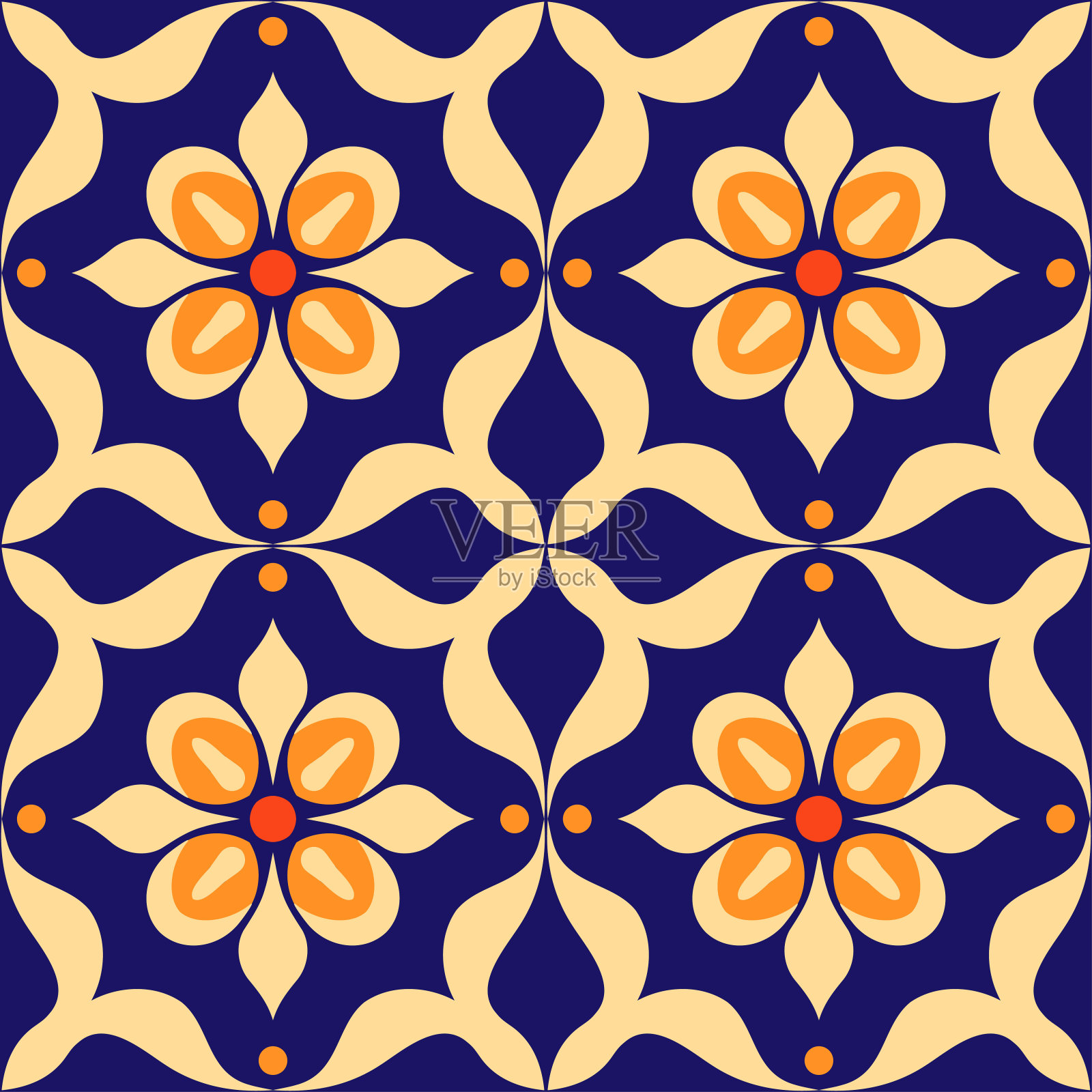 豪华矢量无缝图案。装饰，传统，民族，阿拉伯，土耳其，印度图案。伟大的织物和纺织品，壁纸，包装设计或任何理想的想法。插画图片素材