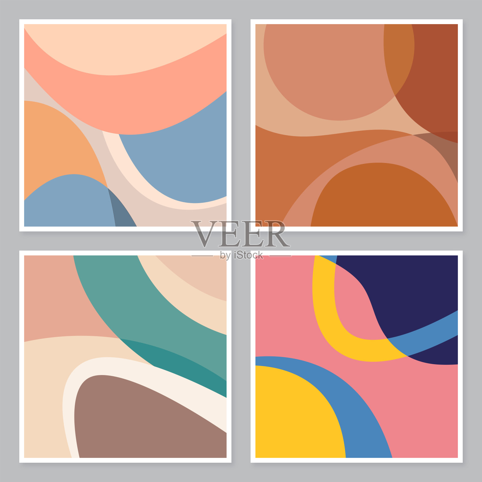 抽象的设计背景。模板横幅和封面的社交媒体广告，模板特别促销新到货销售。插画图片素材