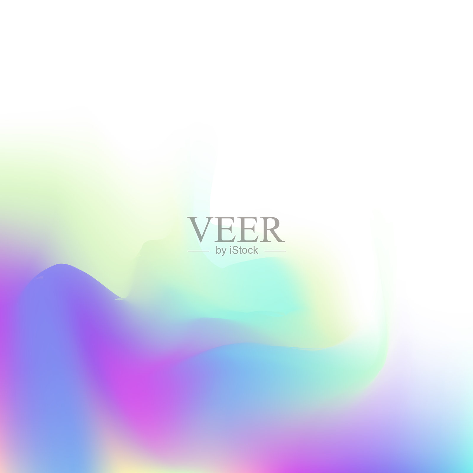 光芒四射的背景。全息梯度。蓝色模糊纹理。抽象的梯度。霓虹灯的效果。现代的封面。闪亮的汽油模板。紫色珠光背景插画图片素材