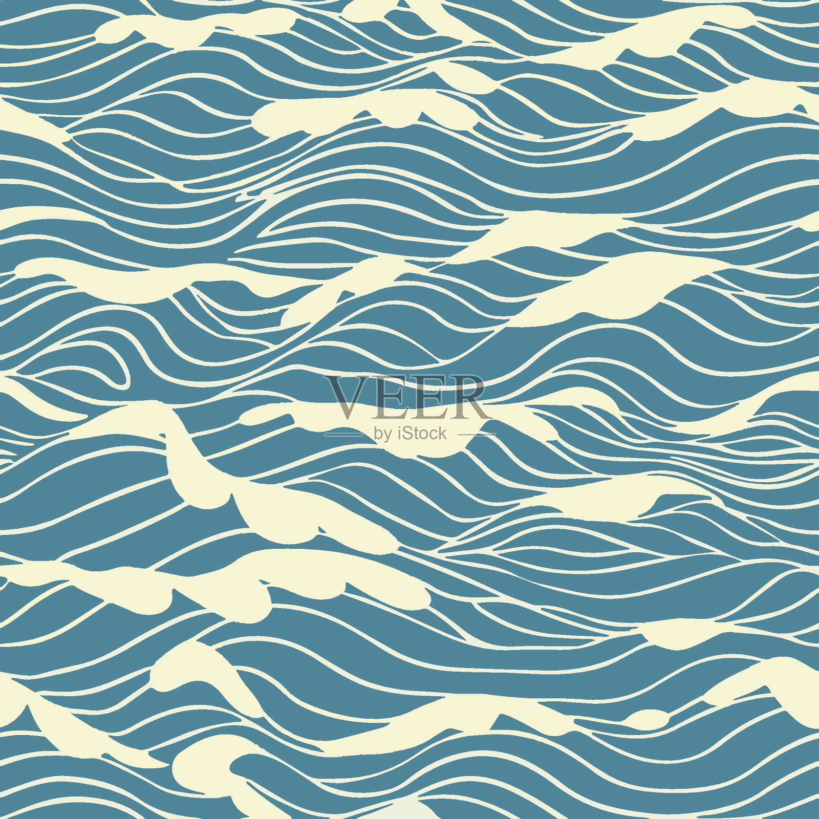 Sea_waves1插画图片素材