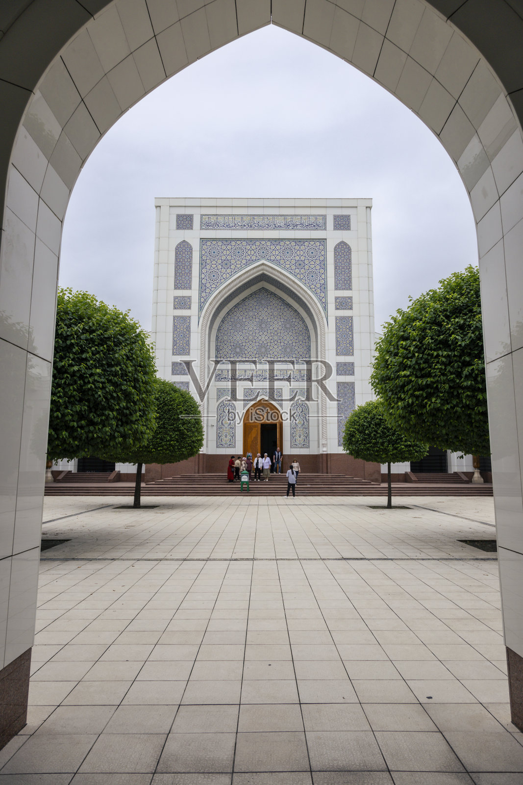 塔什干的小清真寺照片摄影图片