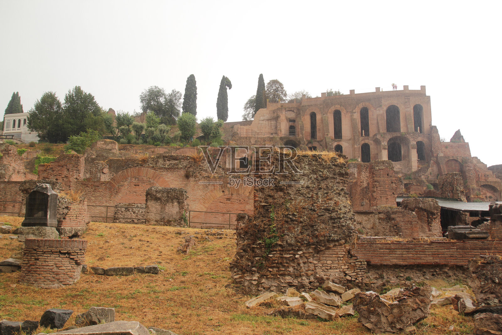 意大利罗马的维纳斯和罗马神庙照片摄影图片