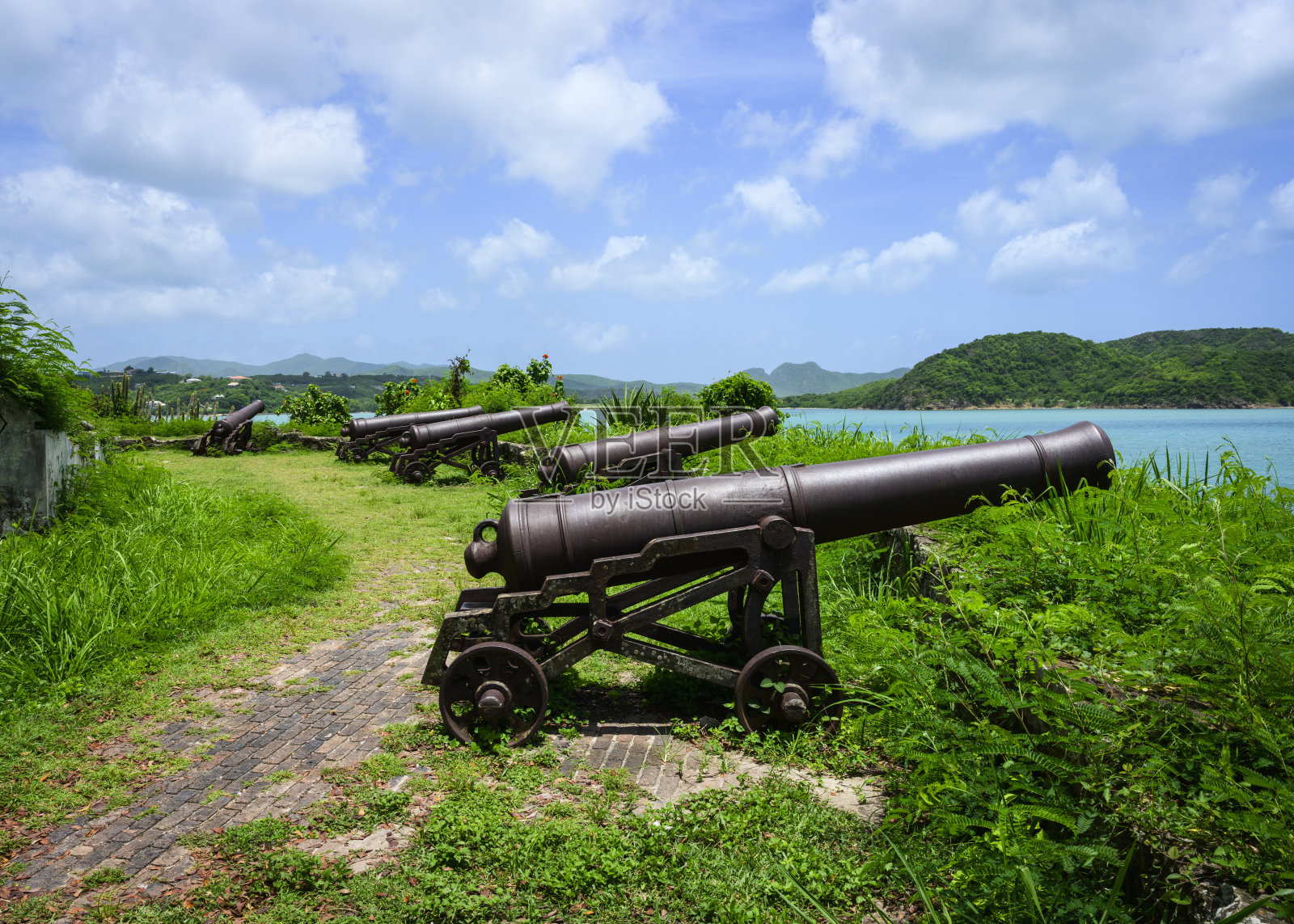 生锈的大炮照片摄影图片
