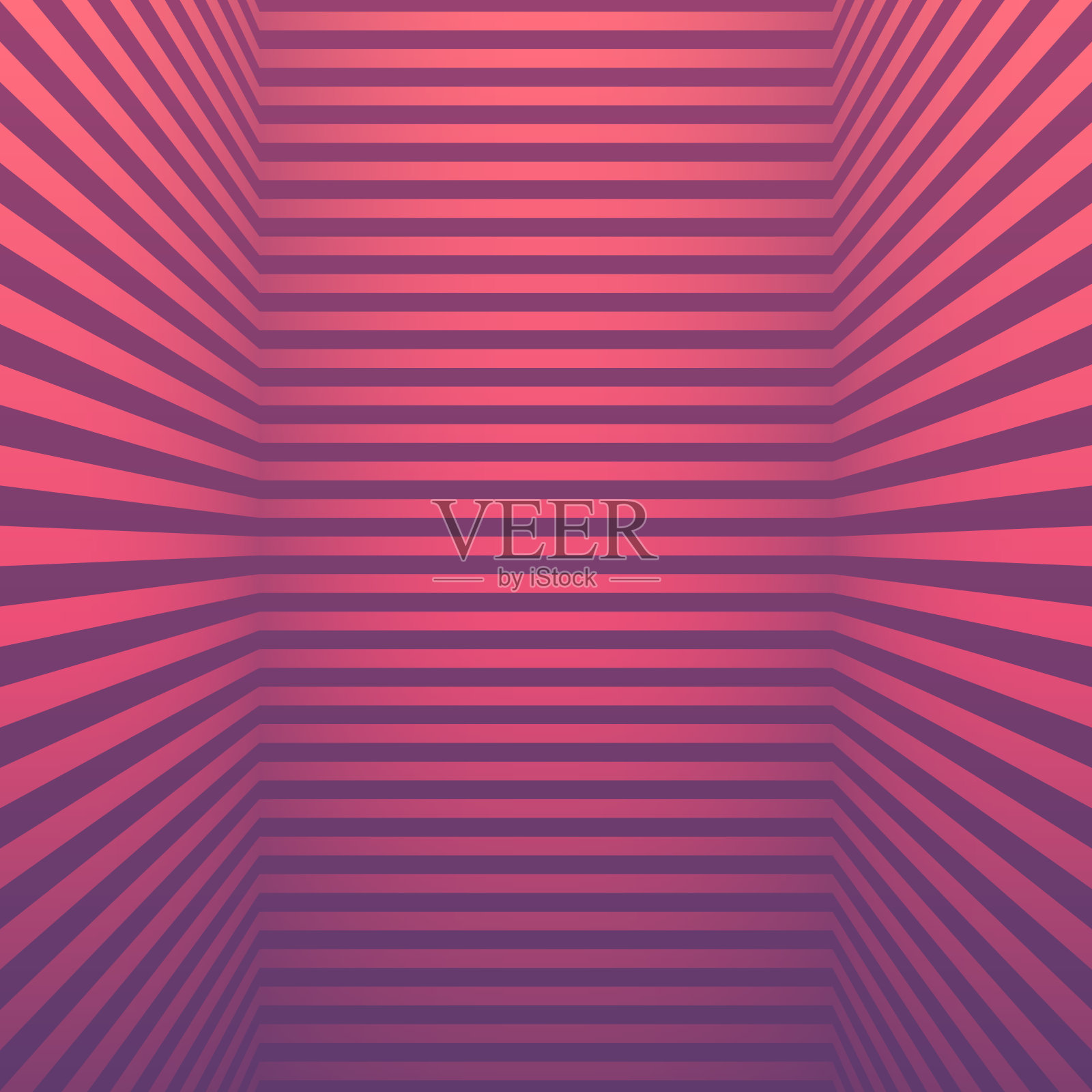 抽象条纹背景和粉红色梯度-新潮的3D背景插画图片素材