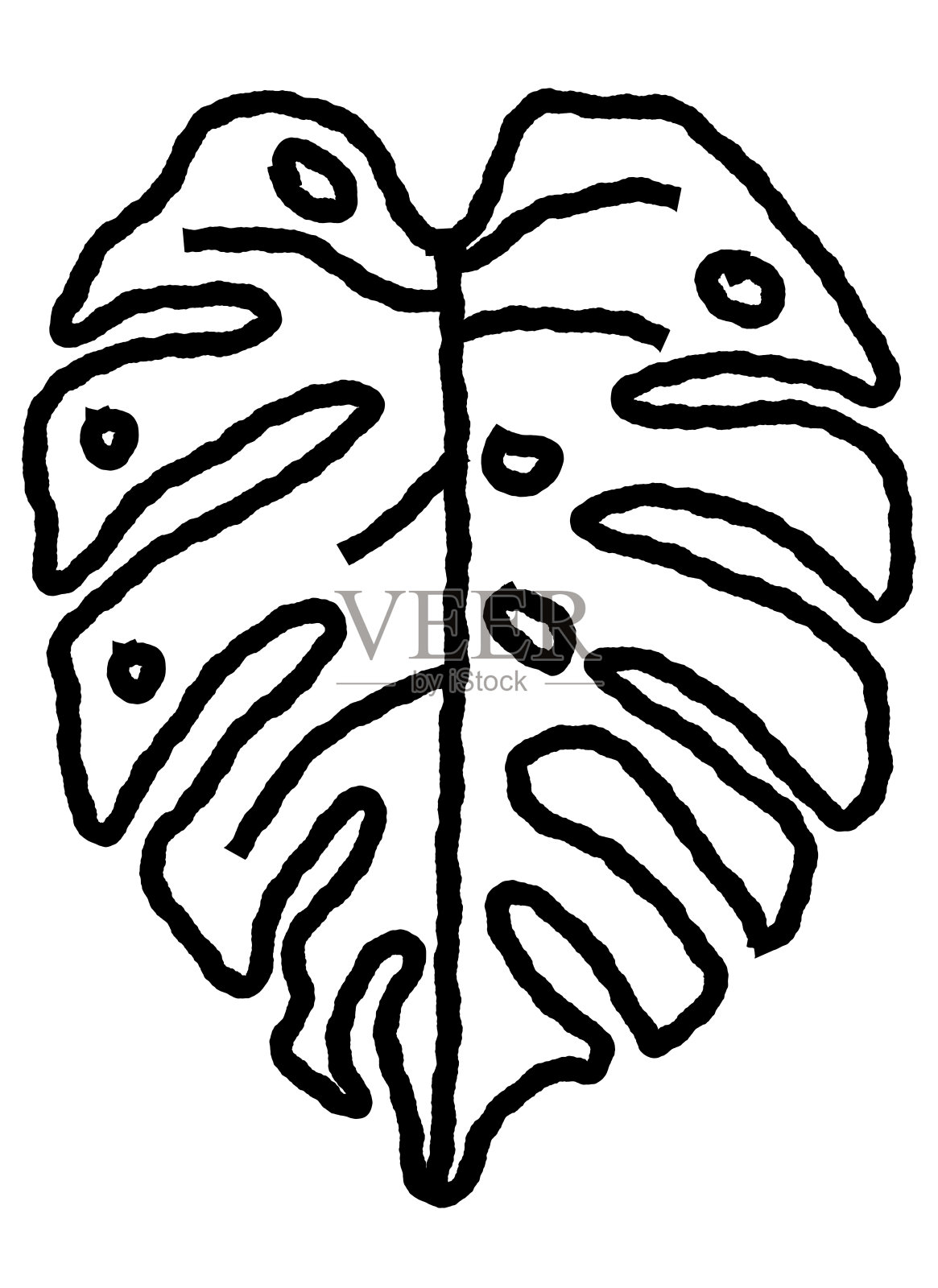 插图背景项目线条装饰花卉植物插画图片素材