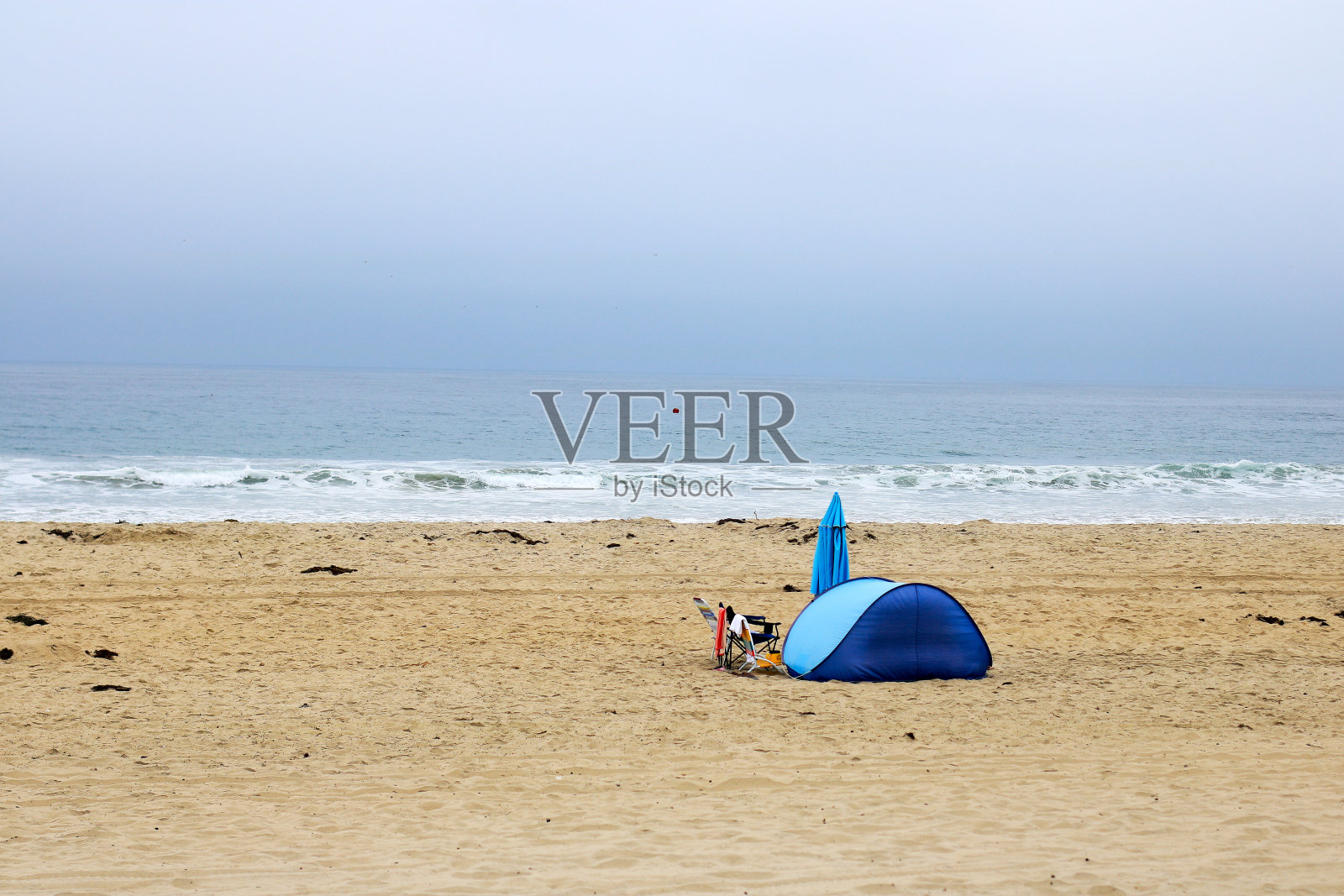 早晨的太平洋海滩，圣地亚哥，加州照片摄影图片