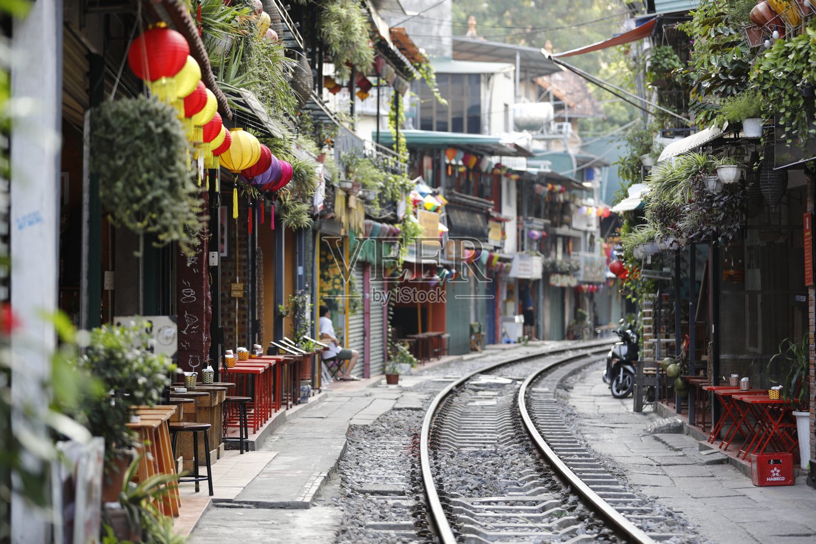 火车街照片摄影图片