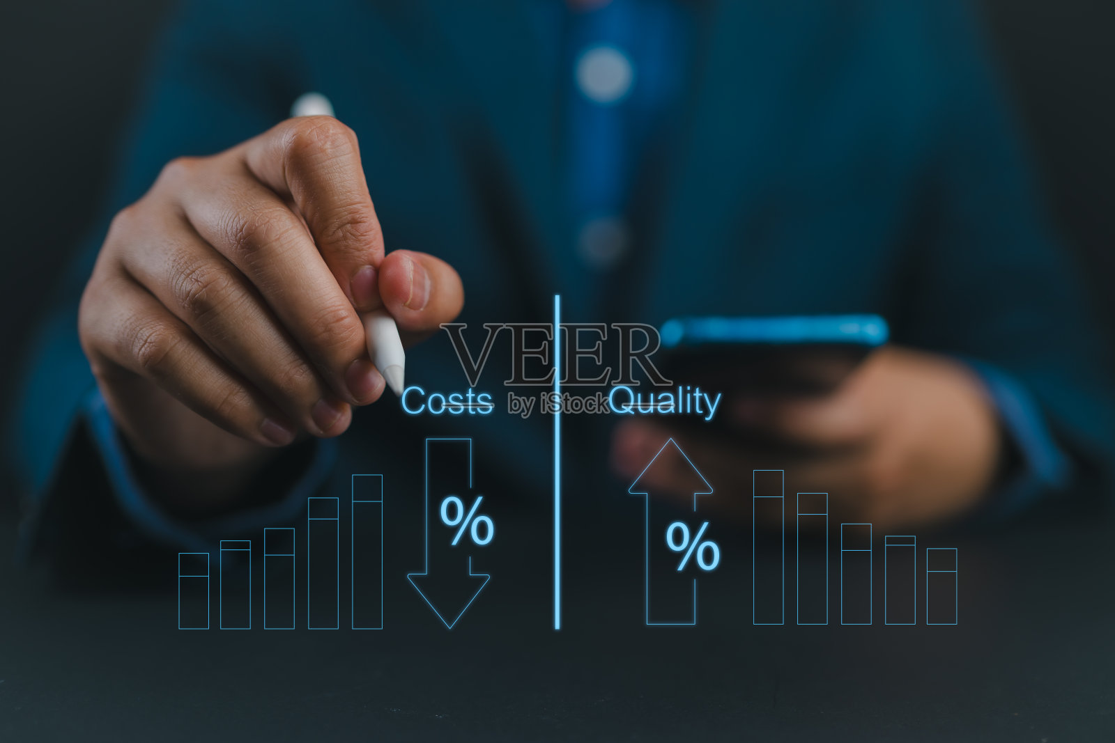 成本和质量控制，业务战略和项目管理理念。从事数码平板电脑的业务，掌握质量控制增长图表，降低成本，有效开展业务照片摄影图片