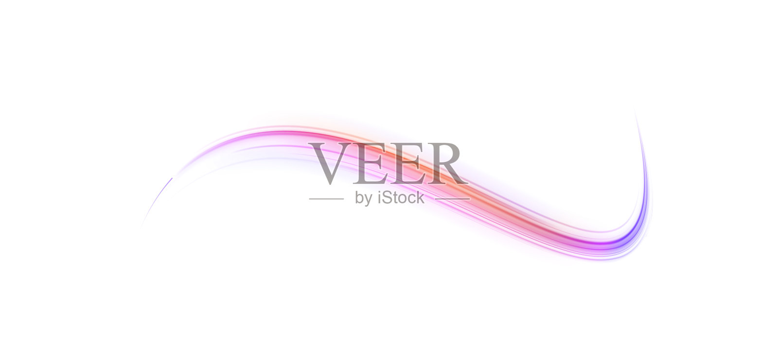 霓虹线背景白色插画图片素材