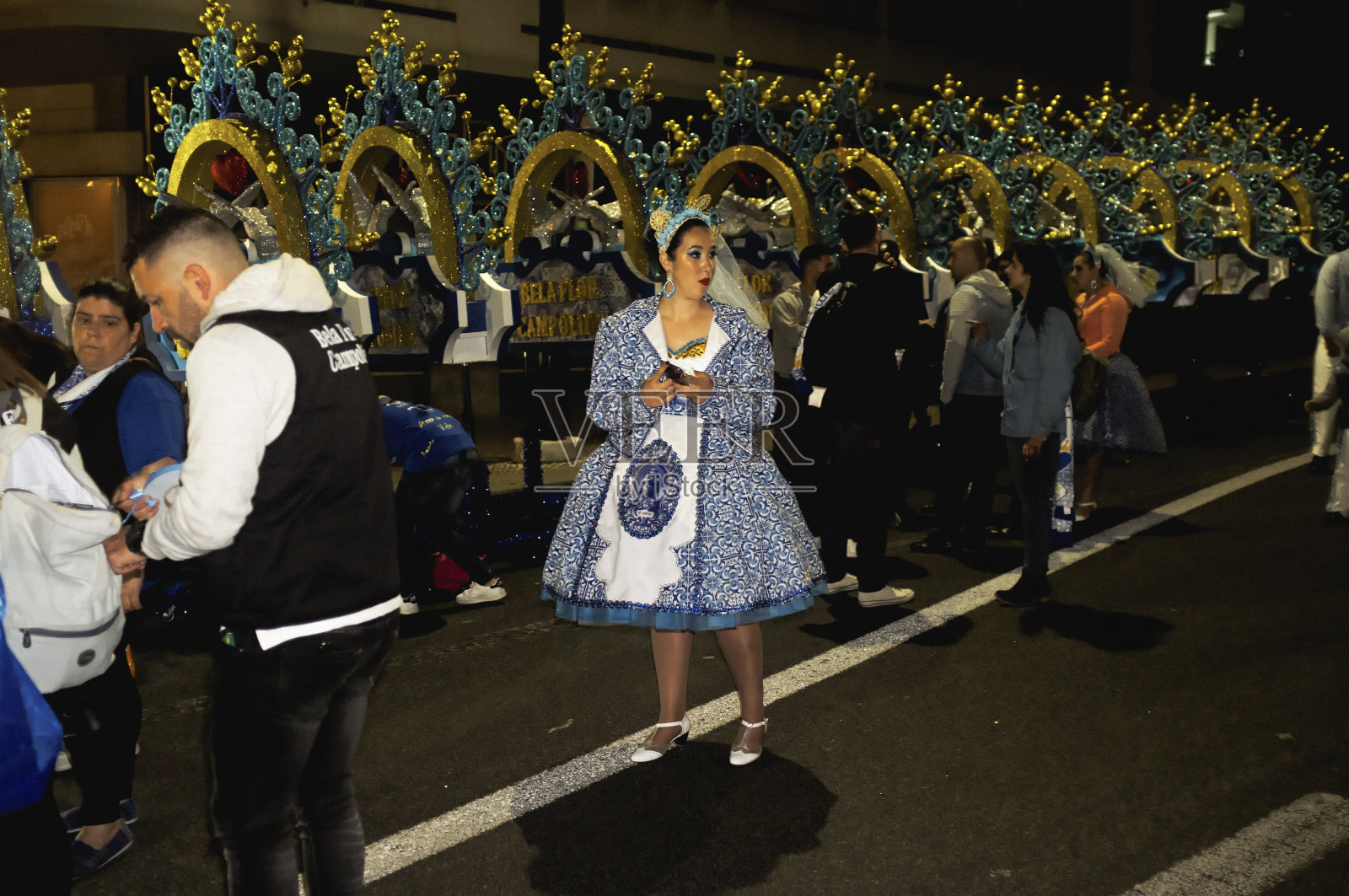 里斯本的民间庆祝活动照片摄影图片