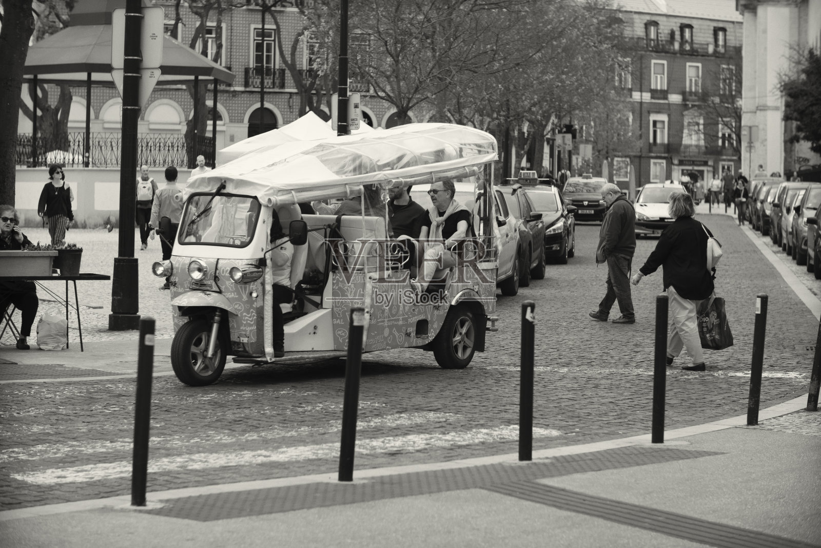 里斯本的嘟嘟车照片摄影图片