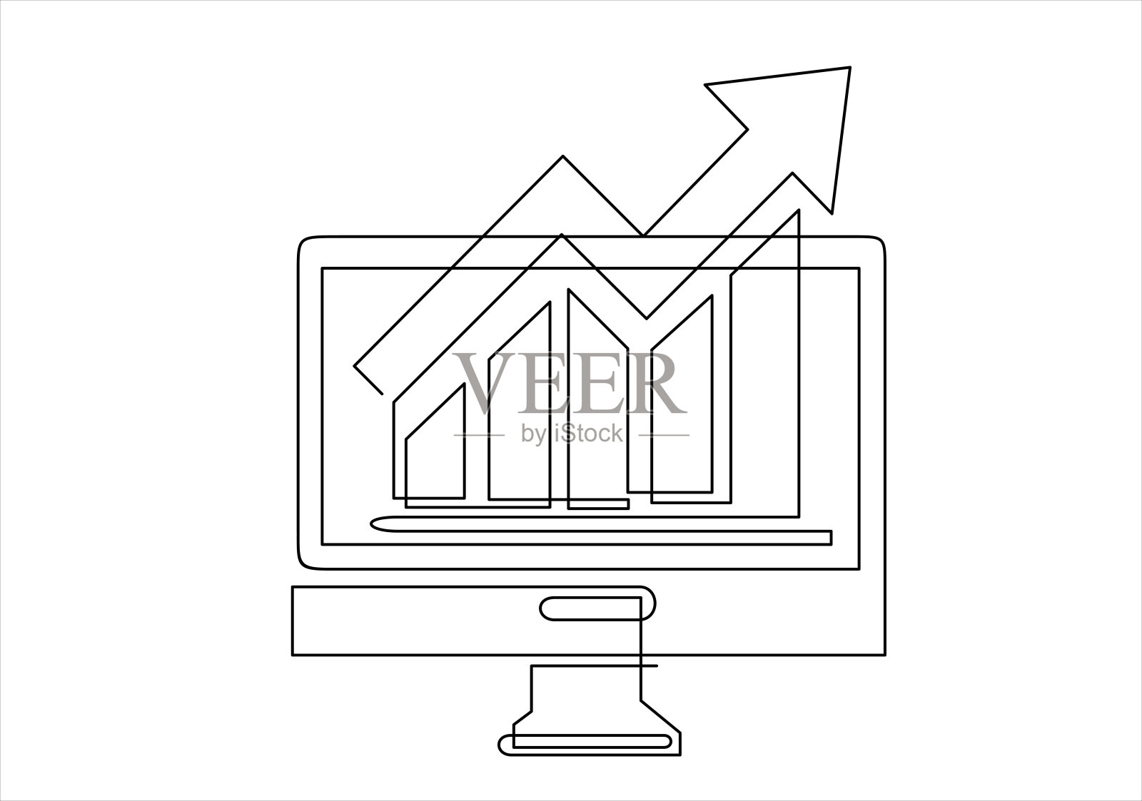 仪表板管理行图标。简单的轮廓风格。用户面板模板，数据分析，代理，图形，业务线性标志。矢量插图隔离在白色背景上。插画图片素材