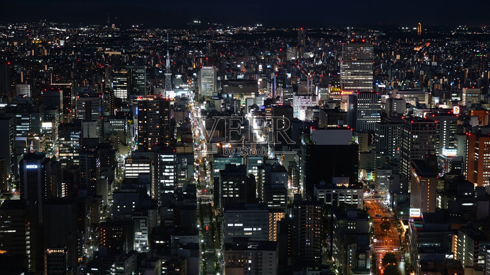 日本名古屋城市景观照片摄影图片