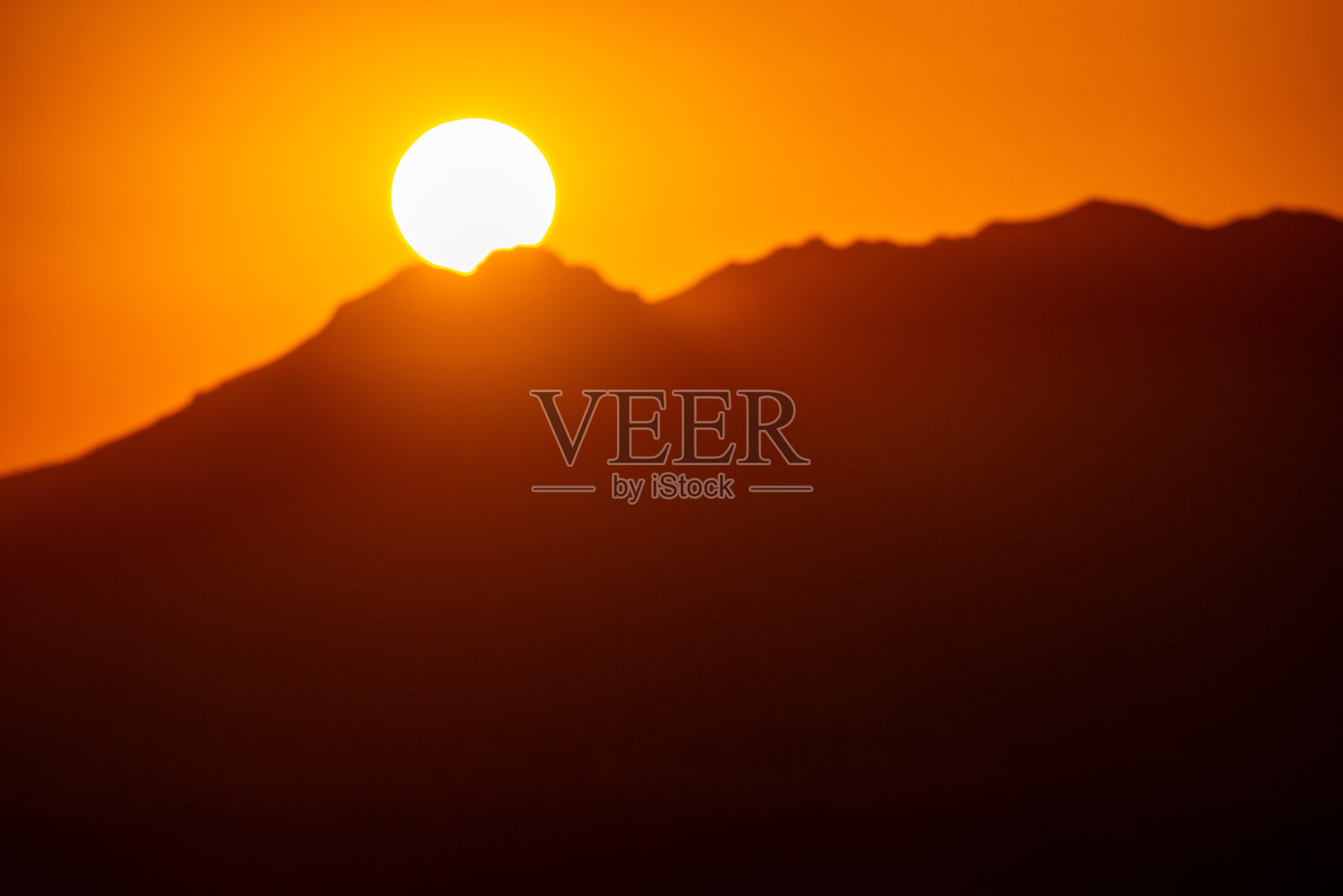 亚利桑那州凤凰城的日出照片摄影图片