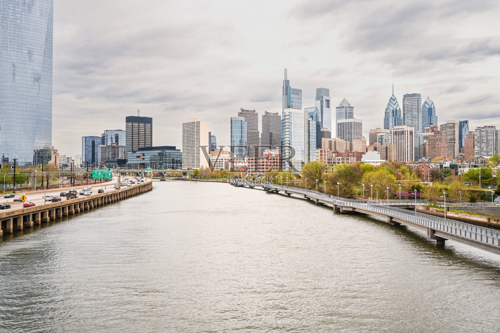 中心城市费城照片摄影图片