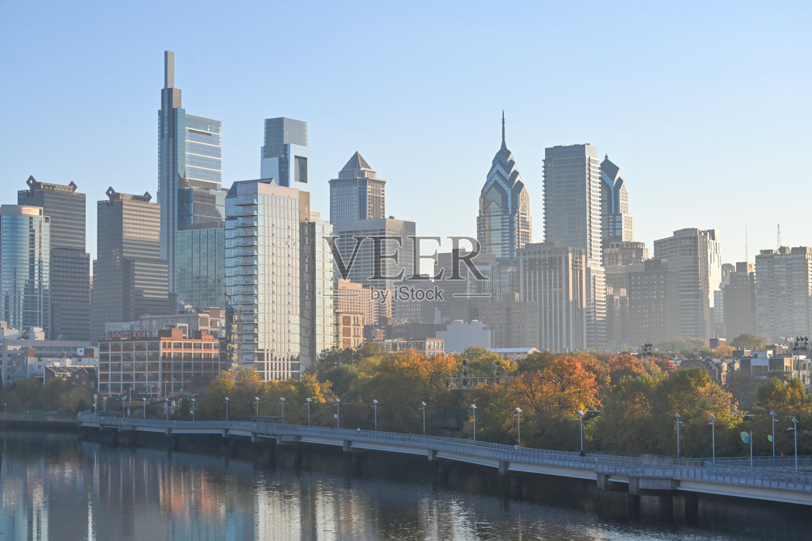 中心城市费城照片摄影图片