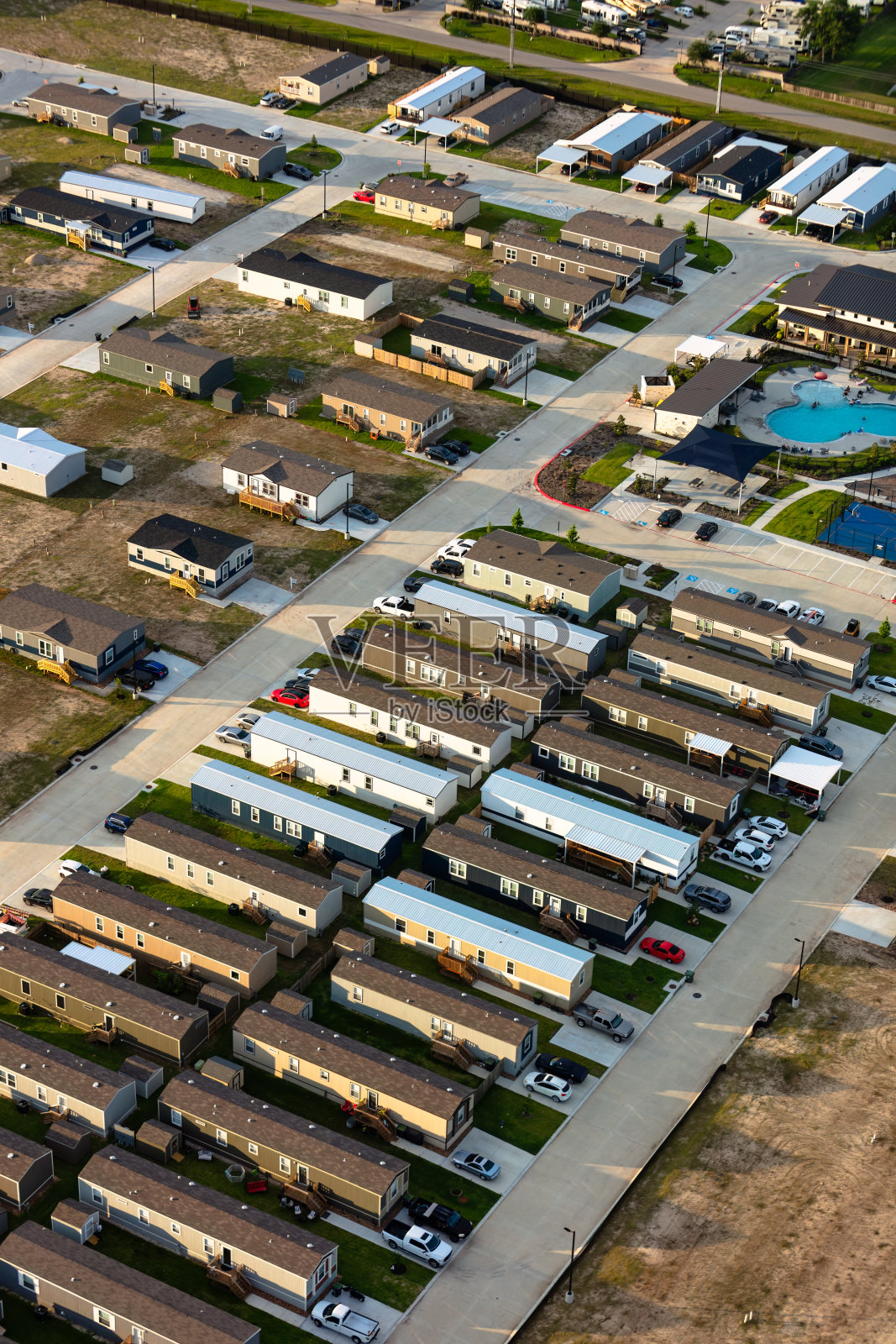 德克萨斯州休斯顿的垂直天线图照片摄影图片
