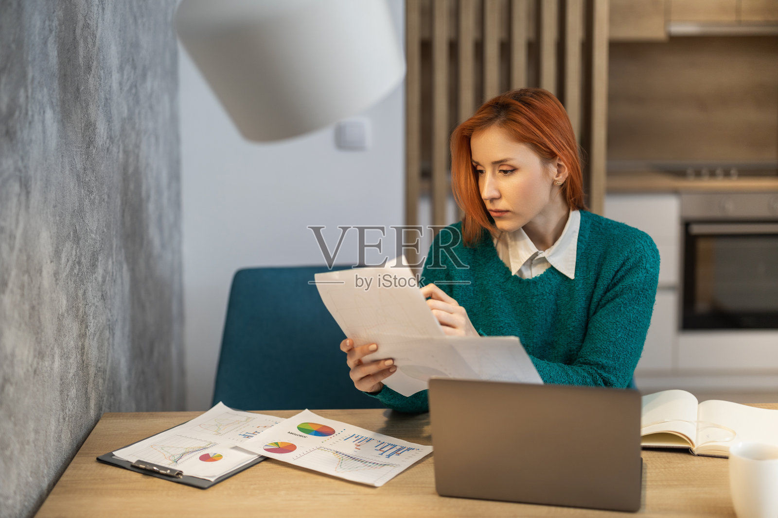 掌握家庭工作空间照片摄影图片