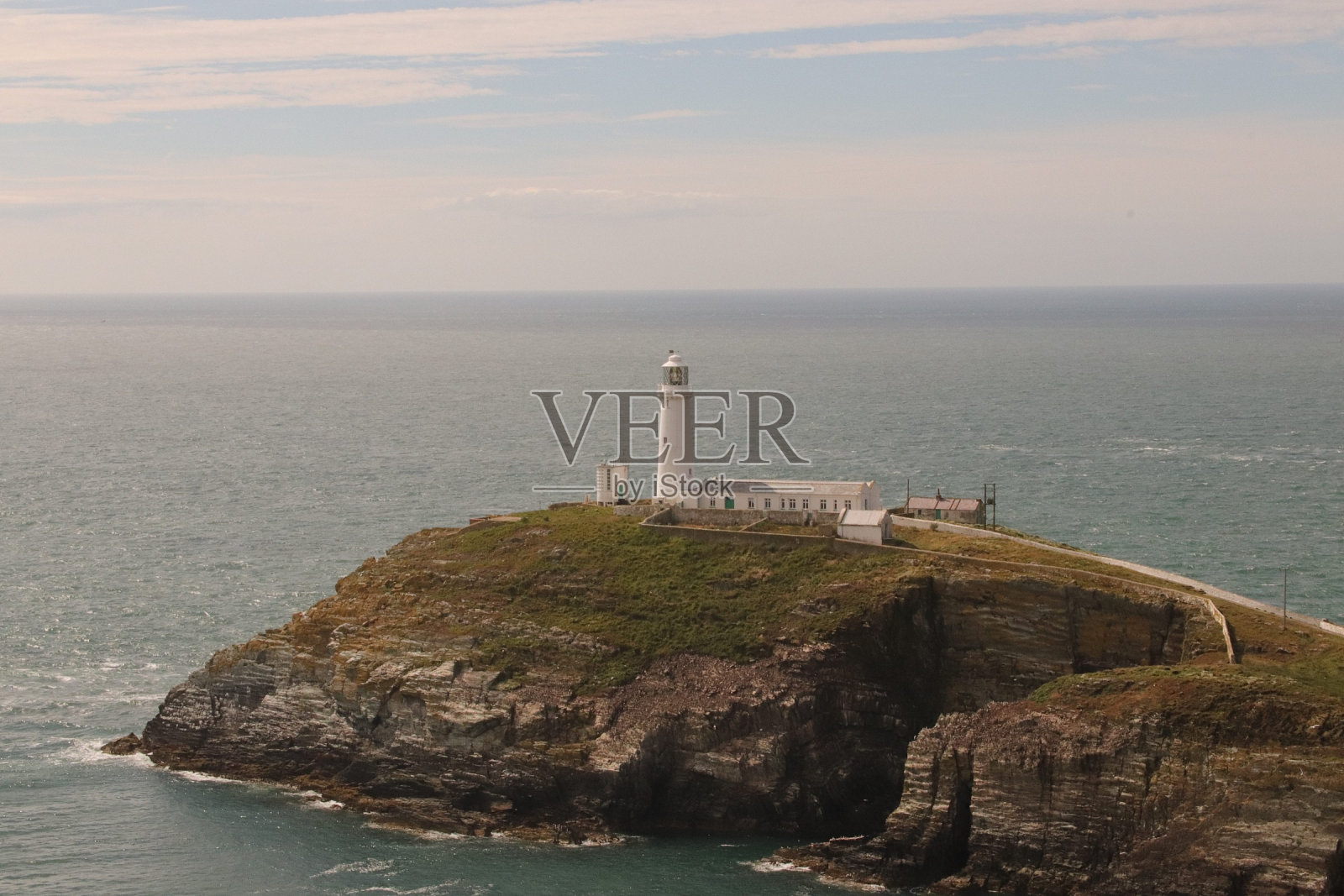 南斯塔克灯塔照片摄影图片