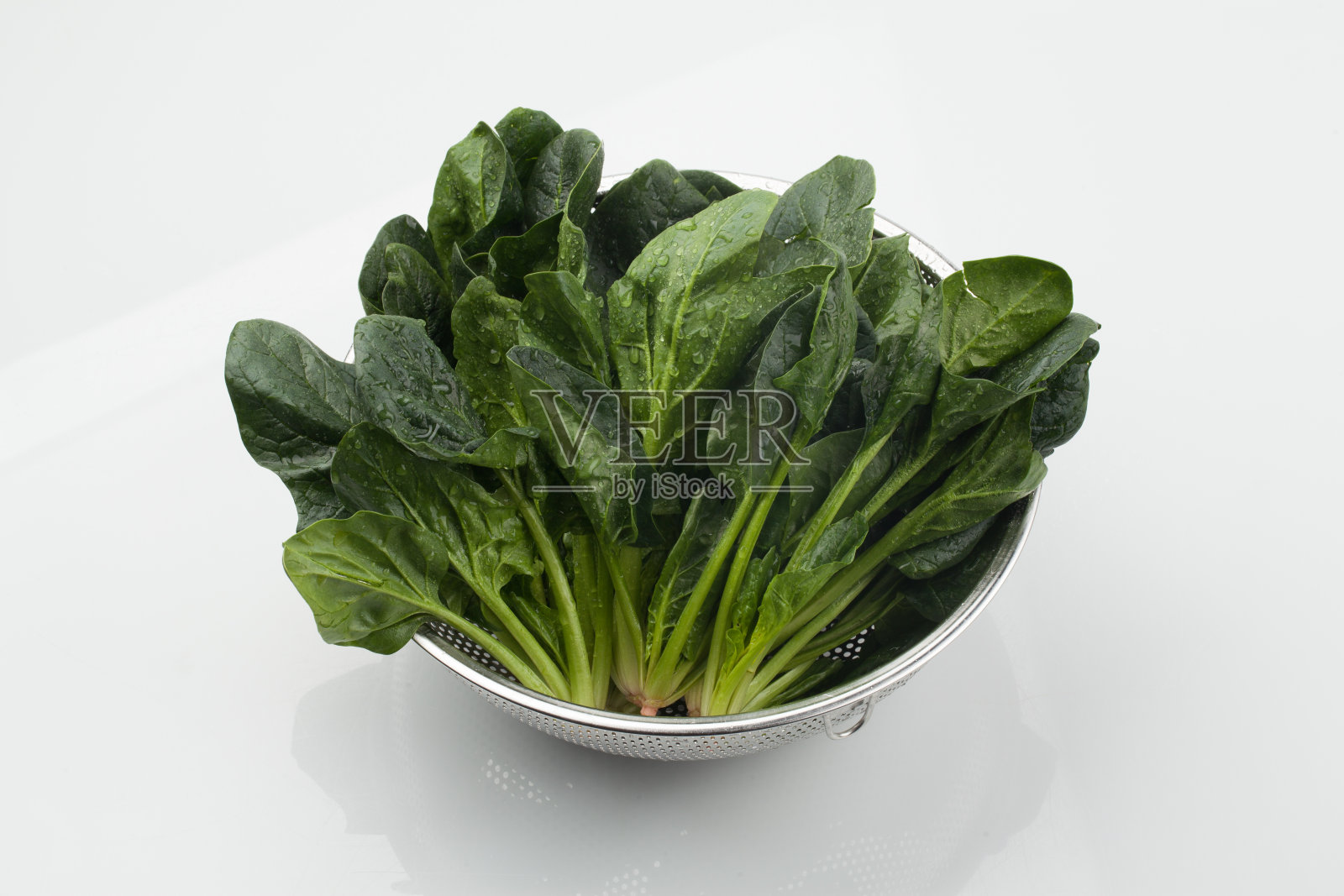 菠菜是桃金娘科一年生或两年生草本植物。照片摄影图片