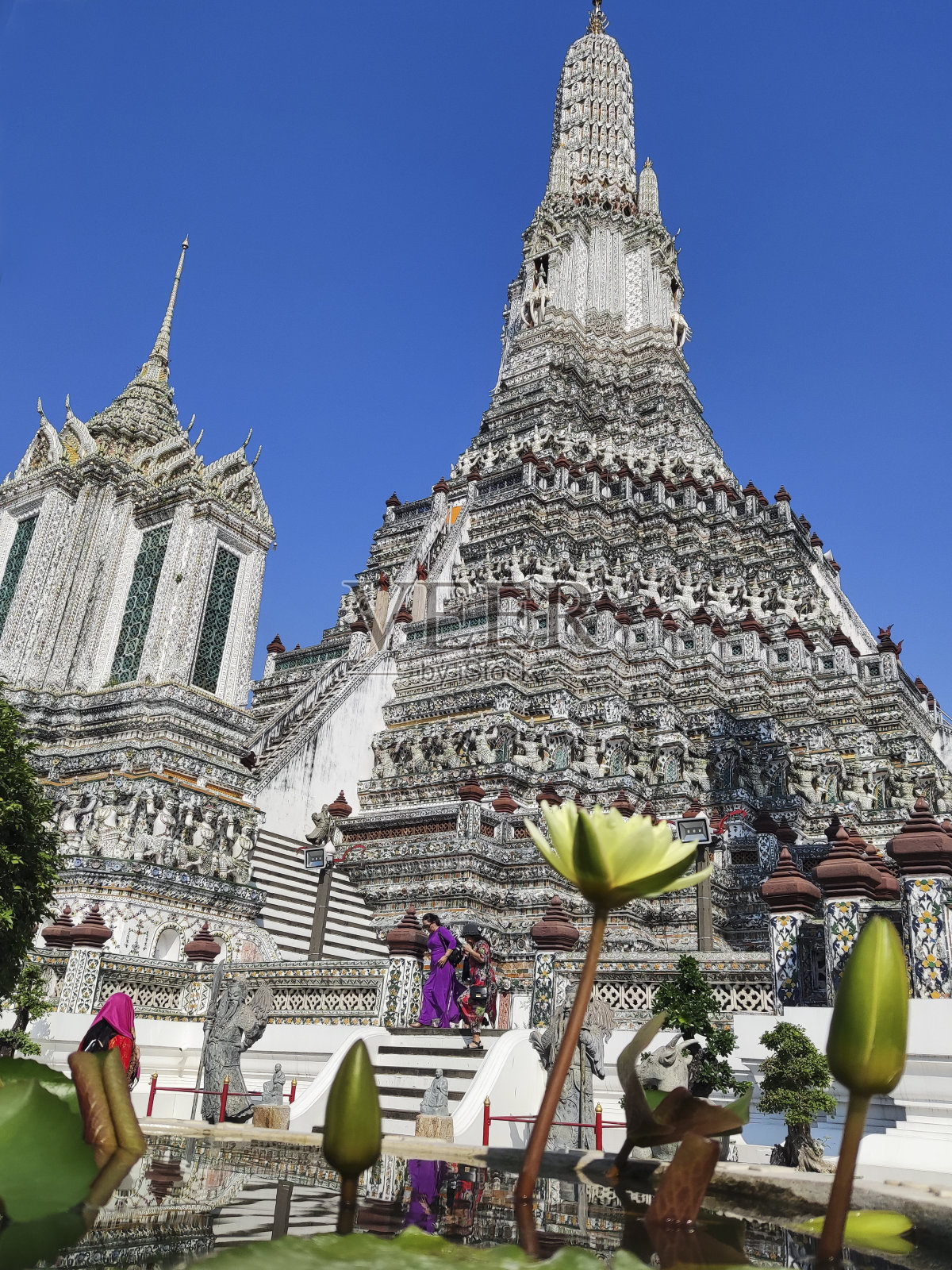 黎明寺是曼谷的一座佛教寺庙照片摄影图片