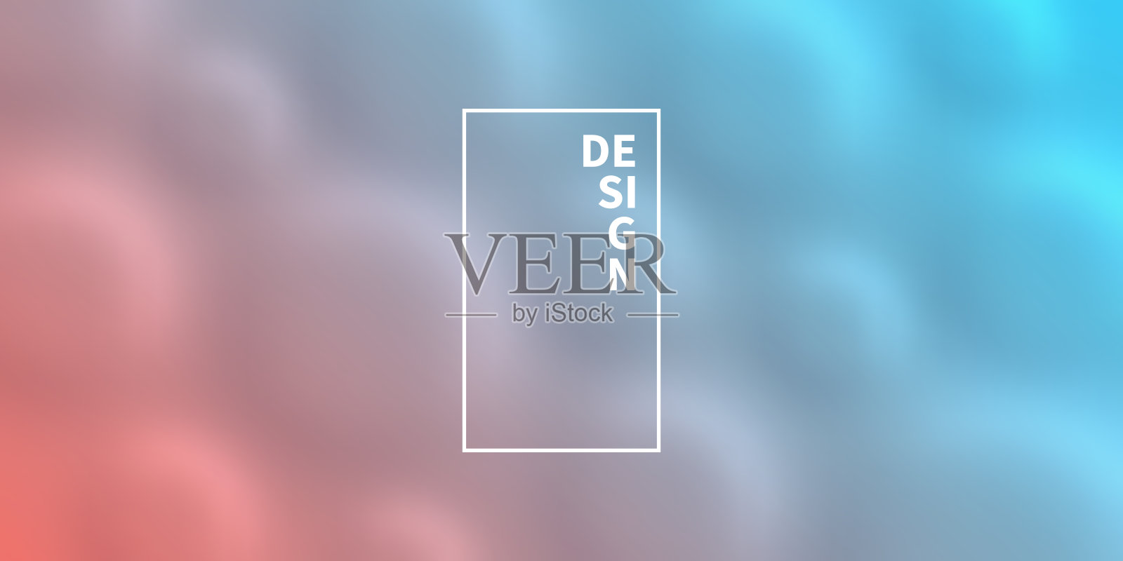 红色抽象背景与模糊的圆形形状插画图片素材