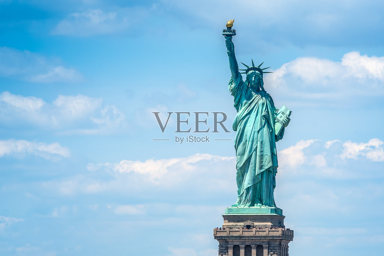 纽约自由女神像照片摄影图片