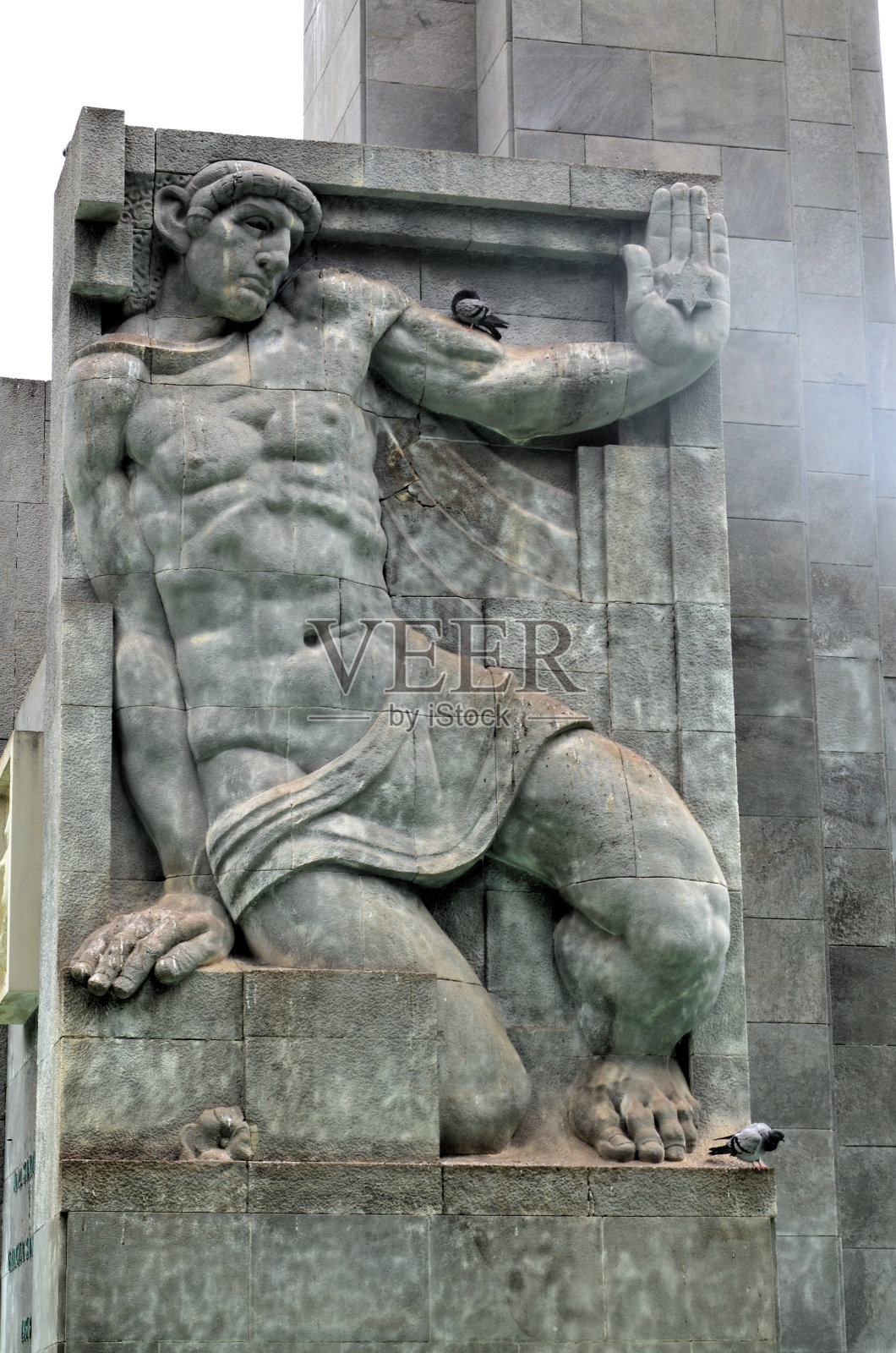 特内里费岛圣克鲁斯中心的城市公园喷泉García Sanabria照片摄影图片