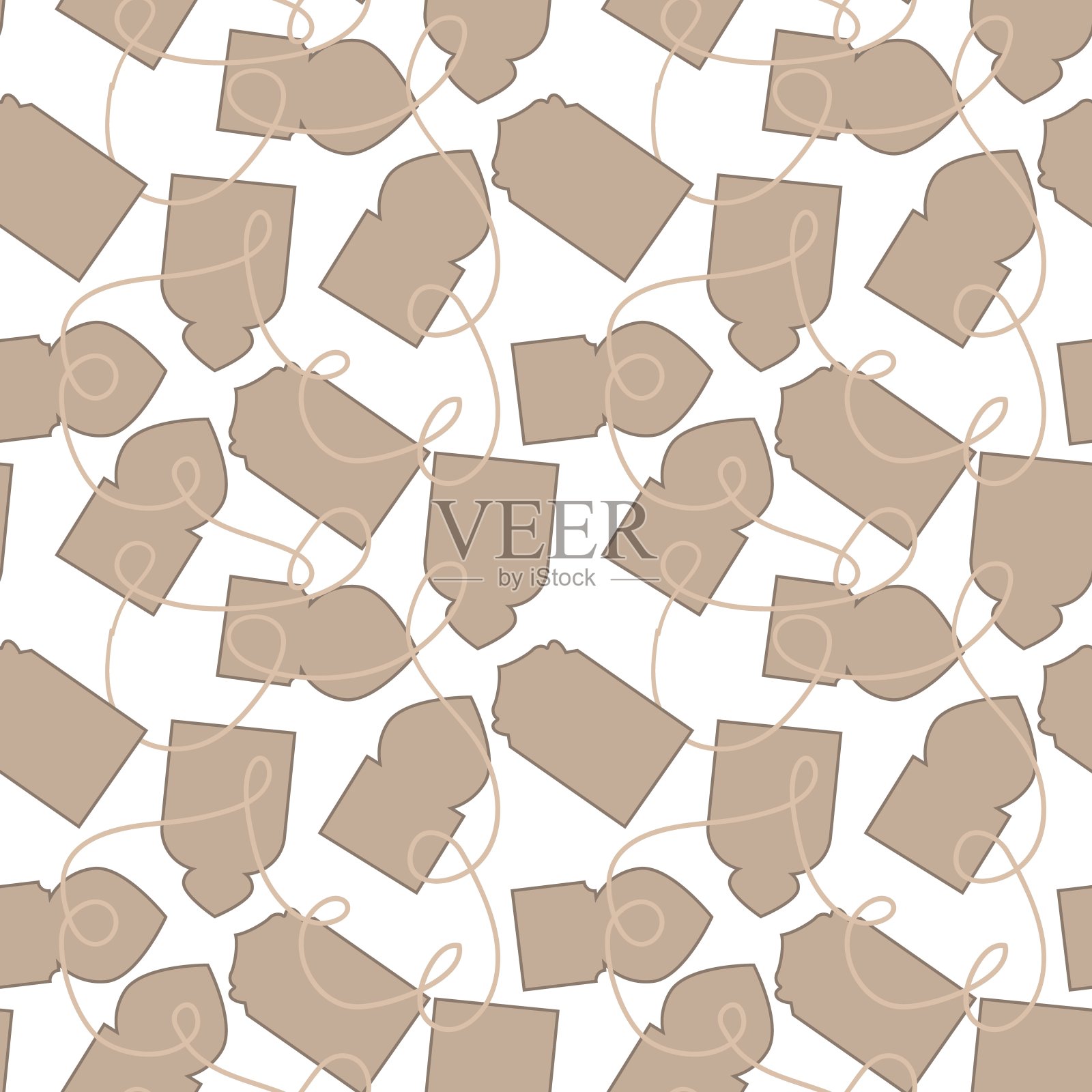 东窗的图案。阿拉伯装饰窗框确切矢量卡通图案的轮廓。线条，白色背景上的装饰元素。重复的纹理插画图片素材