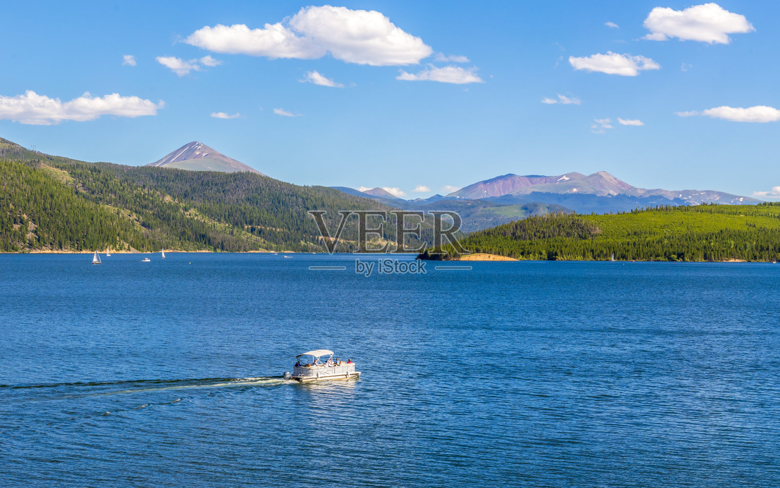 科罗拉多州狄龙水库的风景照片摄影图片