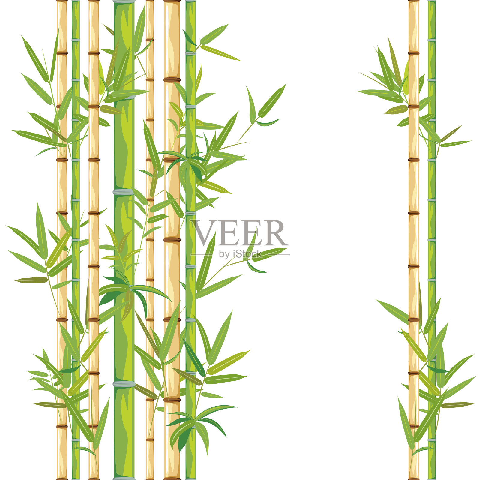 竹竿插画图片素材