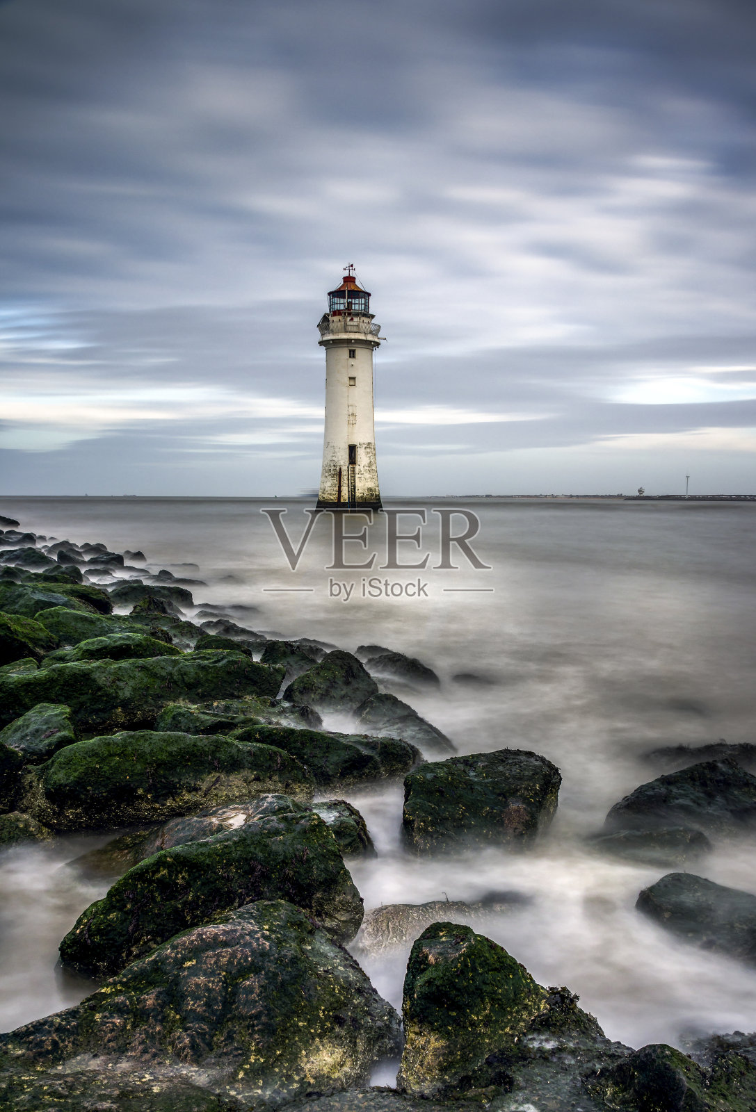 新布莱顿灯塔照片摄影图片