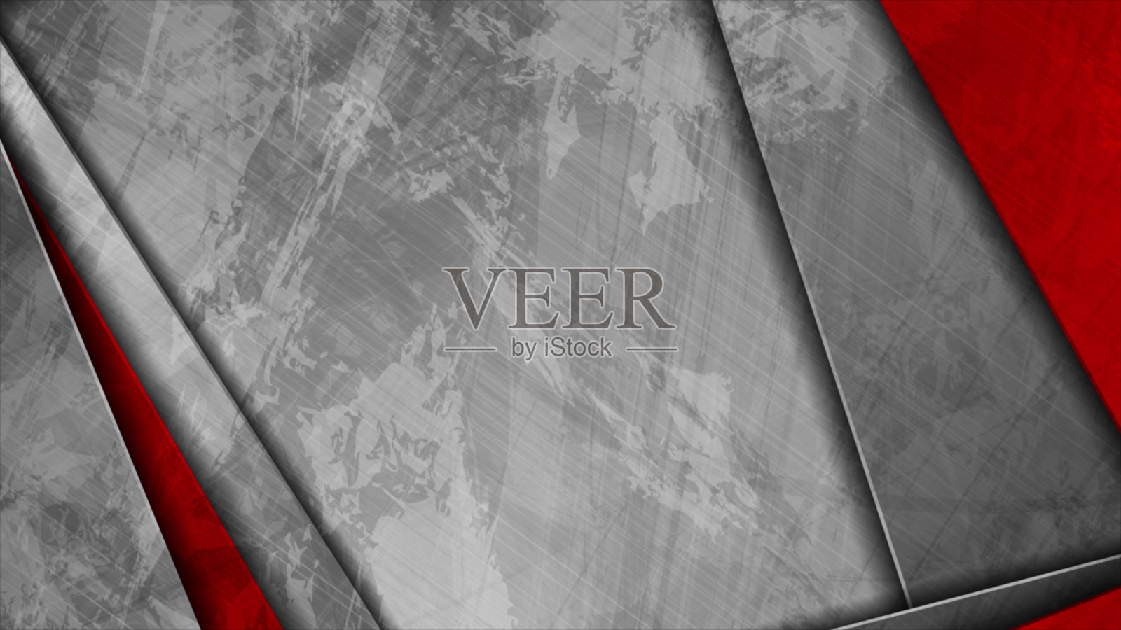 红色和灰色的垃圾色抽象科技公司背景插画图片素材