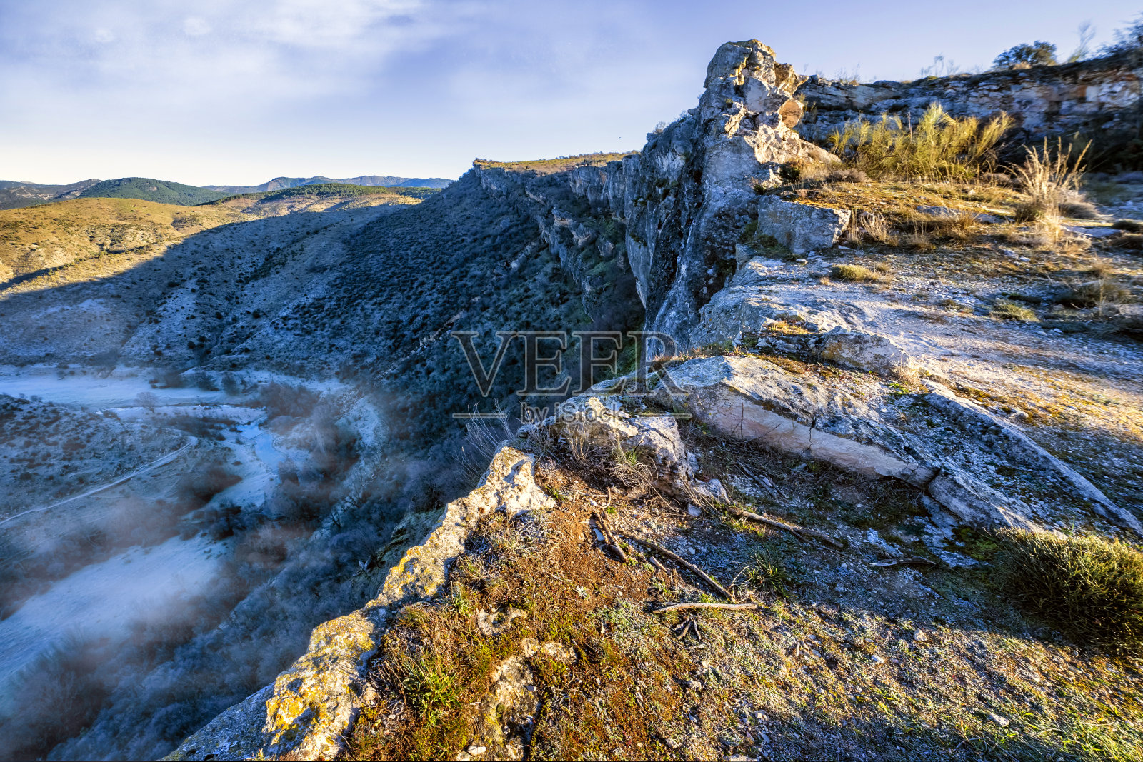 帕内斯的悬崖，照片摄影图片
