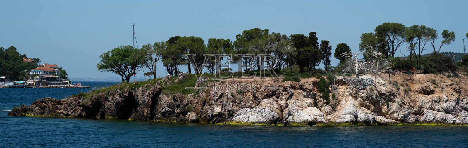 伊斯坦布尔的卡西克（勺子）岛照片摄影图片