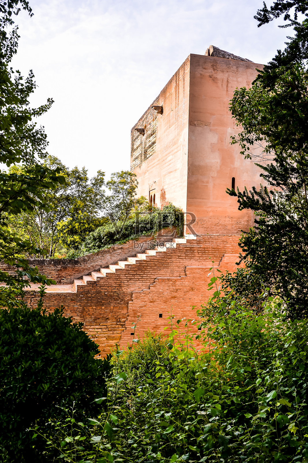 历史名城格拉纳达的景色照片摄影图片