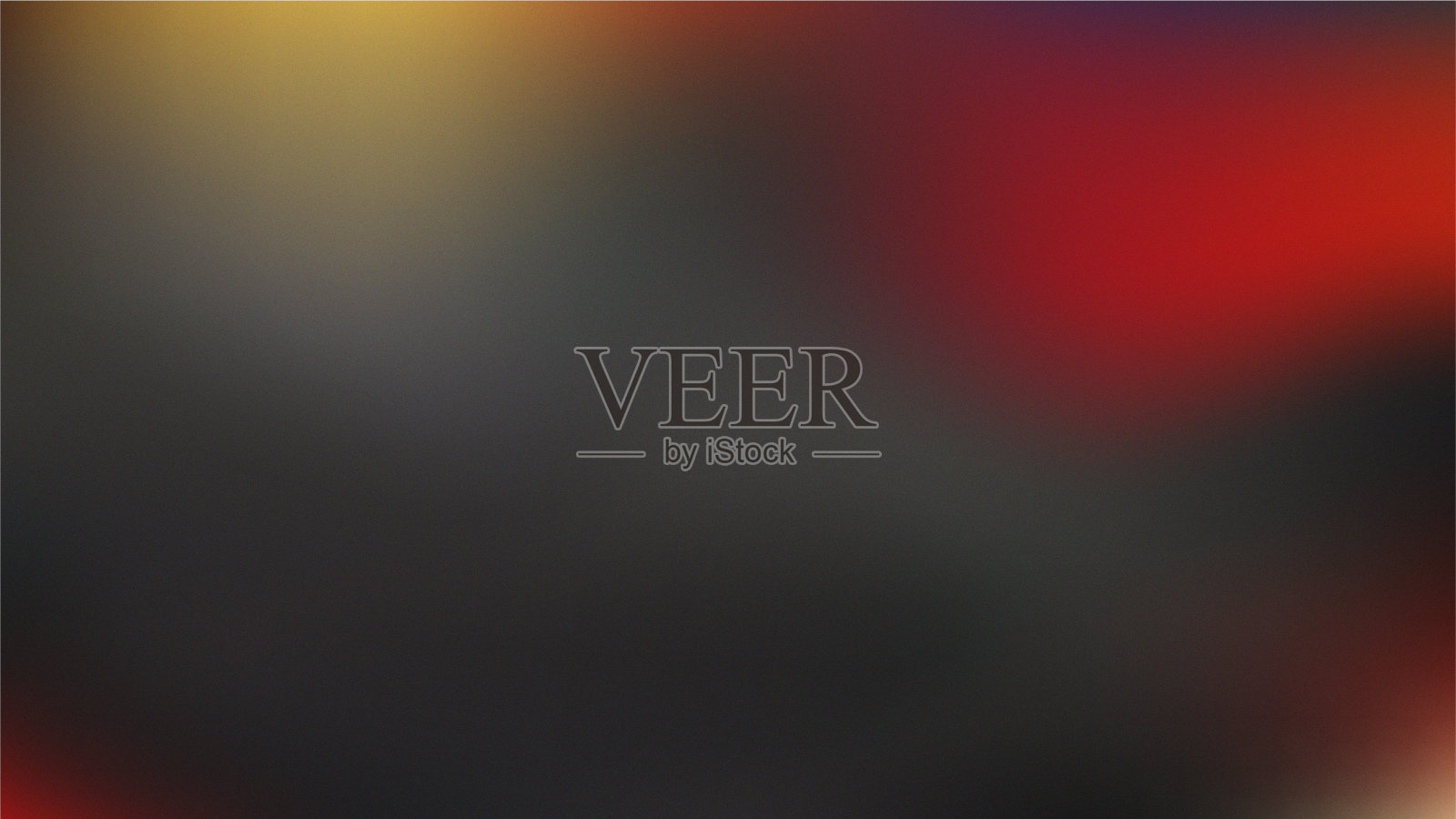 彩色背景的红色，黑色和黄色暗抽象梯度网格。粒子纹理。插画图片素材