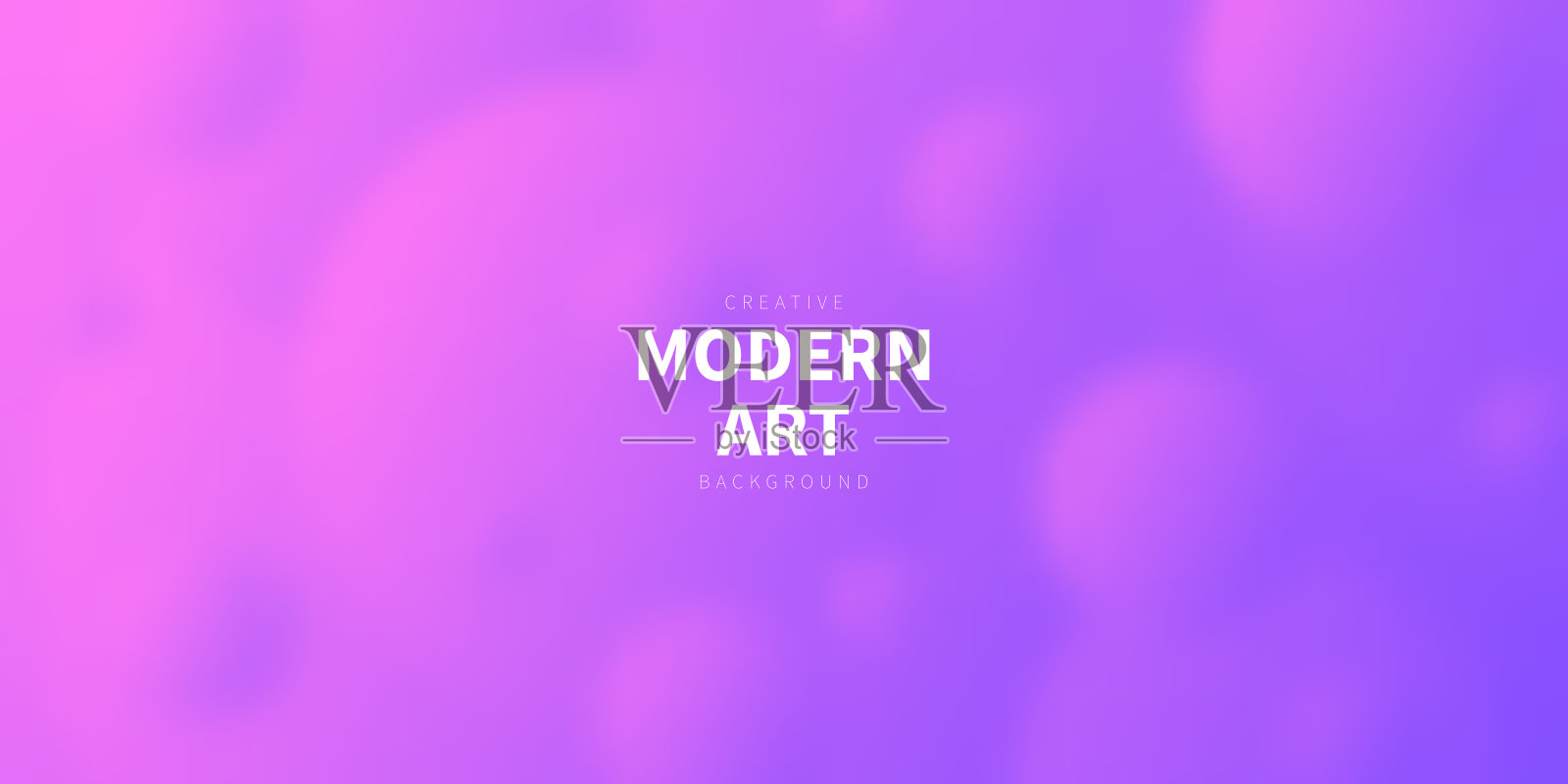 紫色抽象背景与模糊的圆形形状插画图片素材