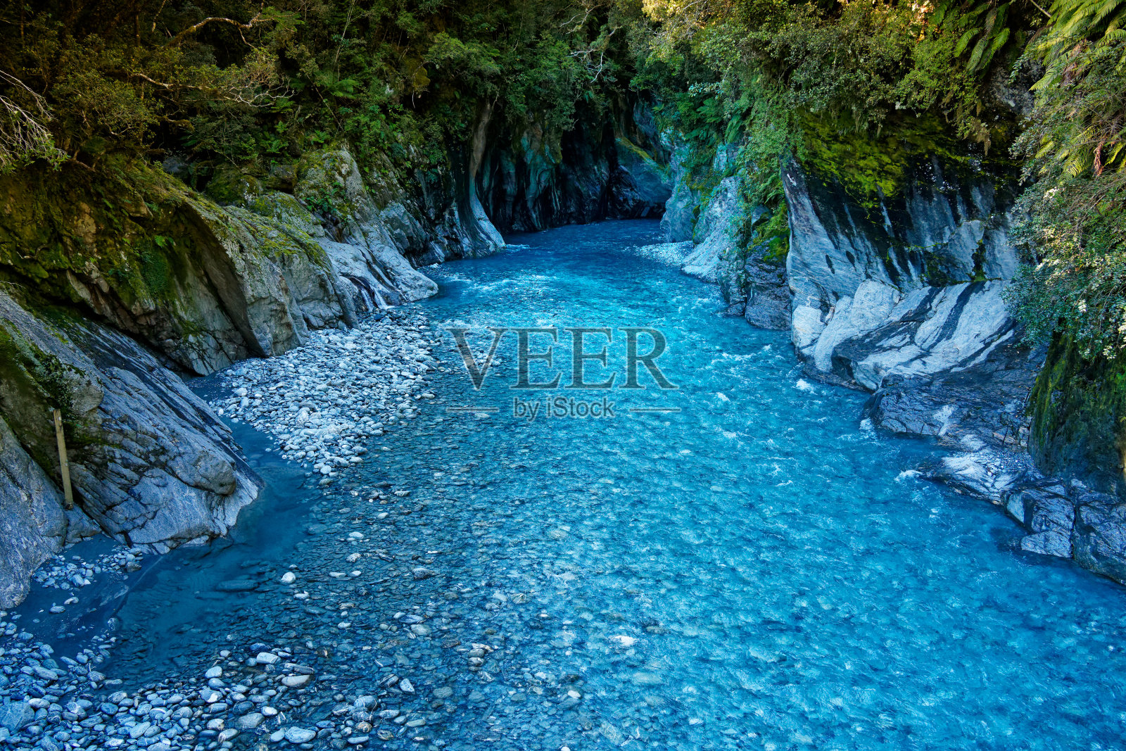 画廊峡谷，弗朗茨约瑟夫，西海岸，奥特罗阿/新西兰照片摄影图片